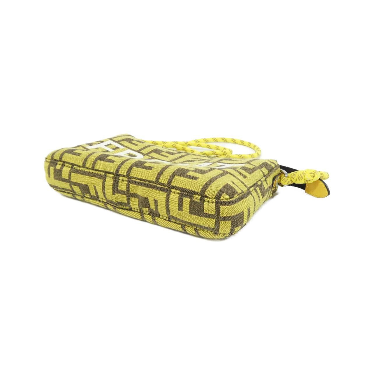 Fendi Fendi Fendi Baguette Canvas Shoulder Bag Textile Shoulder Bag 8BS073AR20 DUTY FREE for USA Size ONE SIZE - 3 Thumbnail