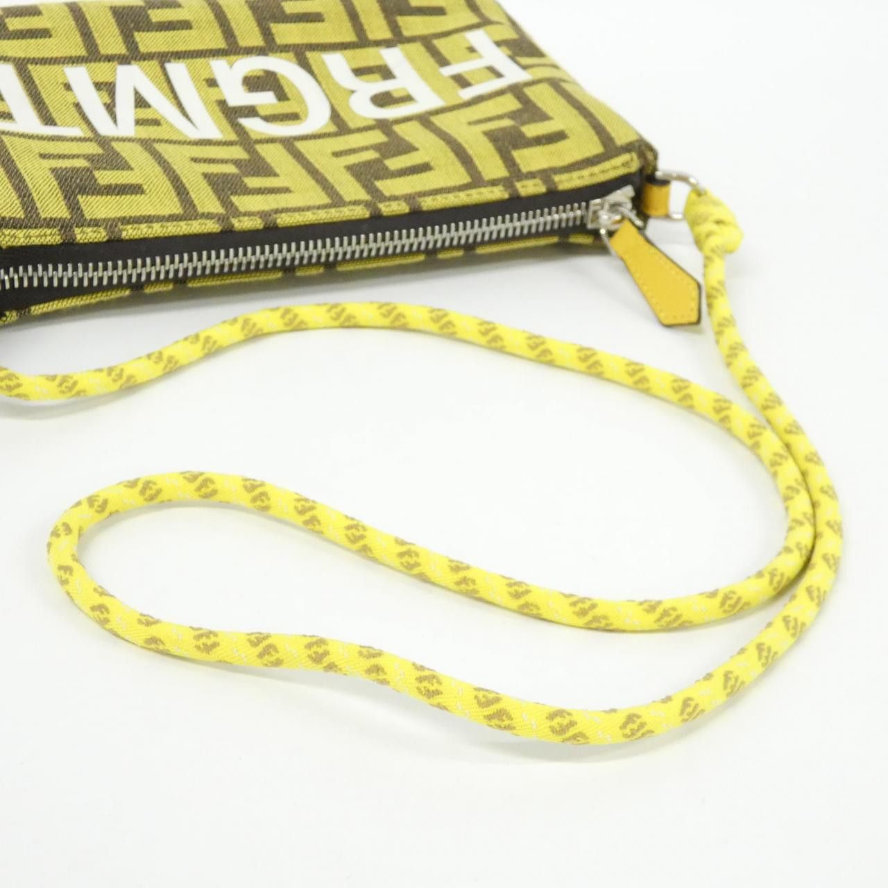 Fendi Fendi Fendi Baguette Canvas Shoulder Bag Textile Shoulder Bag 8BS073AR20 DUTY FREE for USA Size ONE SIZE - 6 Thumbnail