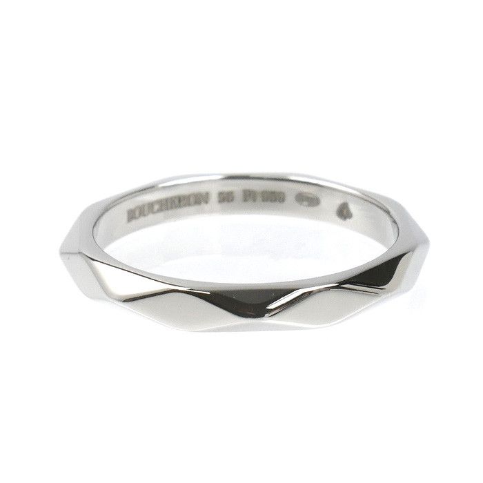 Other Boucheron Boucheron Facette Pt950 Platinum Ring Size 56 Precious Metal Ring JAL00014 DUTY FREE for USA Size ONE SIZE - 3 Thumbnail