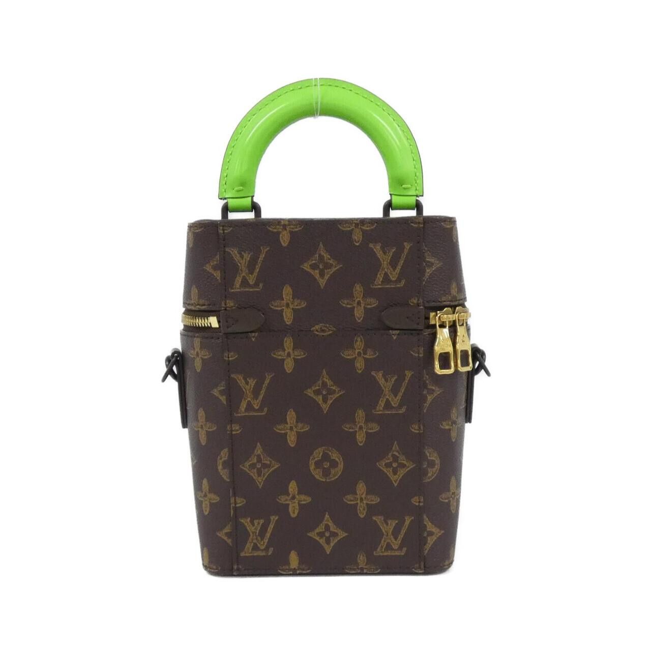 Louis Vuitton Louis Vuitton Louis Vuitton Monogram Vertical Box Trunk Bag Textile Crossbody Bag M59664 DUTY FREE for USA Size ONE SIZE - 2 Thumbnail
