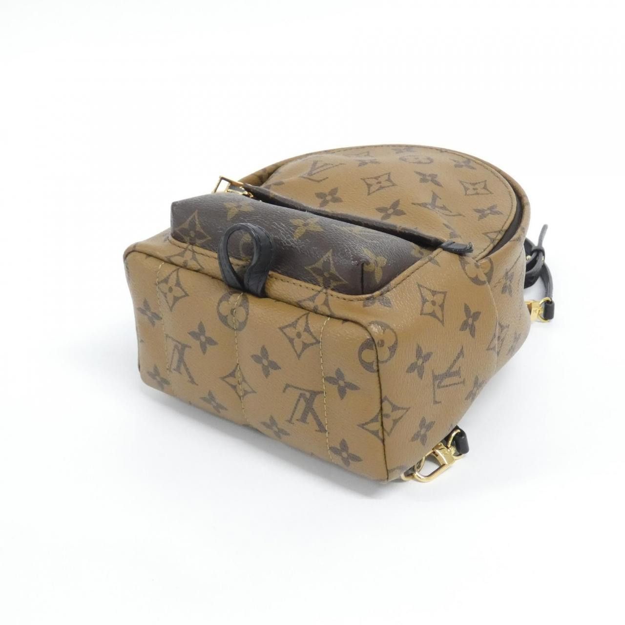 Louis Vuitton Louis Vuitton Louis Vuitton Palm Springs Mini Monogram Reverse Backpack Textile Backpack M44872 DUTY FREE for USA Size ONE SIZE - 3 Thumbnail