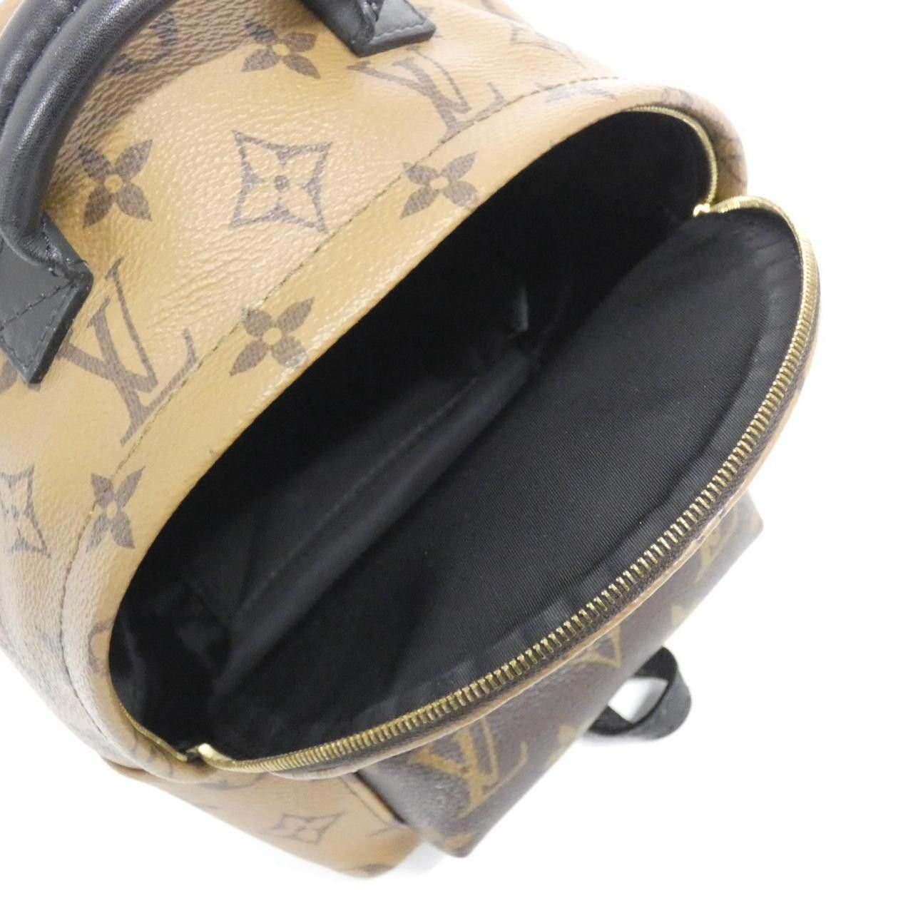 Louis Vuitton Louis Vuitton Louis Vuitton Palm Springs Mini Monogram Reverse Backpack Textile Backpack M44872 DUTY FREE for USA Size ONE SIZE - 9 Thumbnail