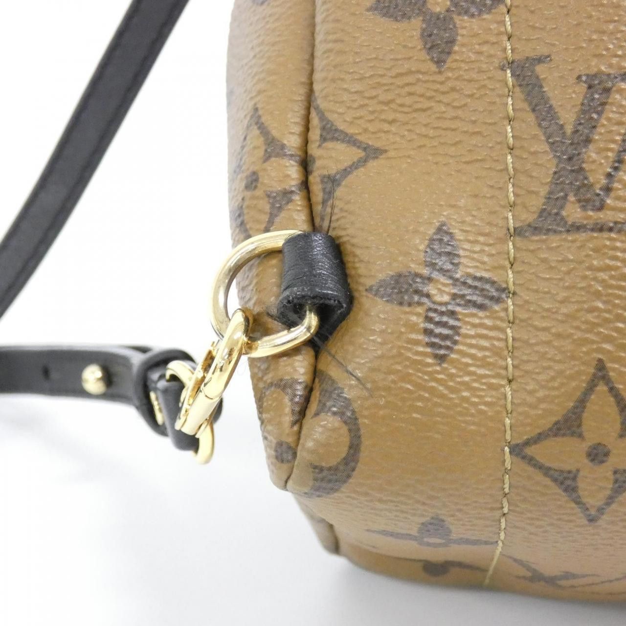 Louis Vuitton Louis Vuitton Louis Vuitton Palm Springs Mini Monogram Reverse Backpack Textile Backpack M44872 DUTY FREE for USA Size ONE SIZE - 7 Thumbnail