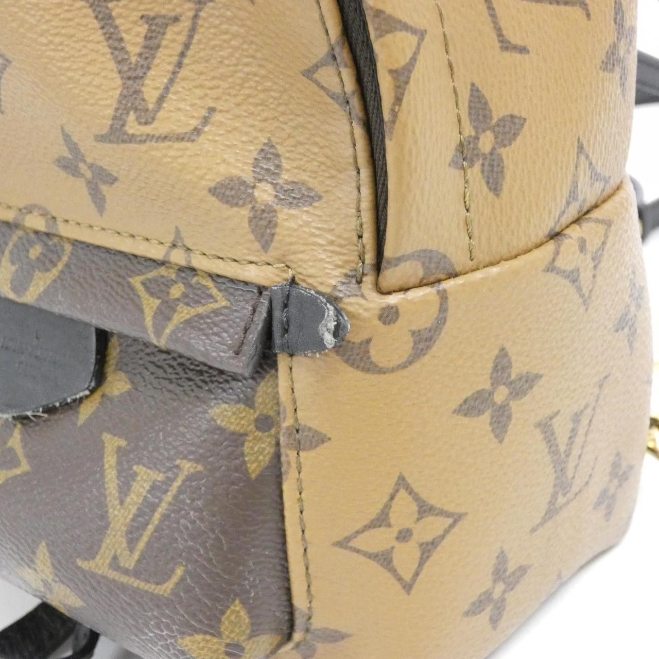 Louis Vuitton Louis Vuitton Louis Vuitton Palm Springs Mini Monogram Reverse Backpack Textile Backpack M44872 DUTY FREE for USA Size ONE SIZE - 5 Thumbnail