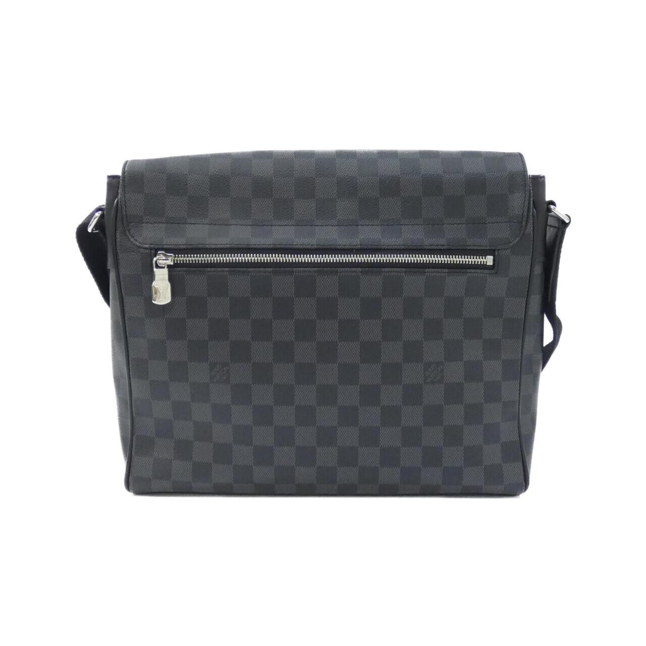 Louis Vuitton Louis Vuitton Louis Vuitton Damier Graphite District Coated Canvas Shoulder Bag Textile Shoulder Bag N41029 DUTY FREE for USA Size ONE SIZE - 2 Thumbnail