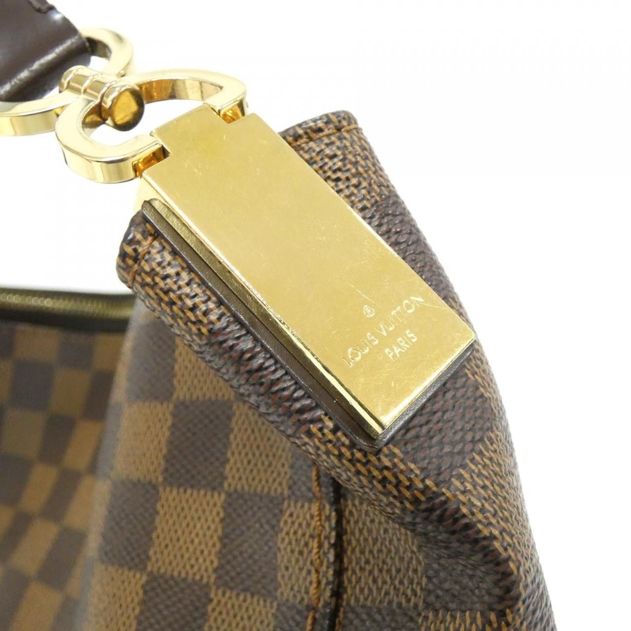 Louis Vuitton Louis Vuitton Louis Vuitton Portobello Damier Shoulder Bag Textile Shoulder Bag N41184 DUTY FREE for USA Size ONE SIZE - 3 Thumbnail