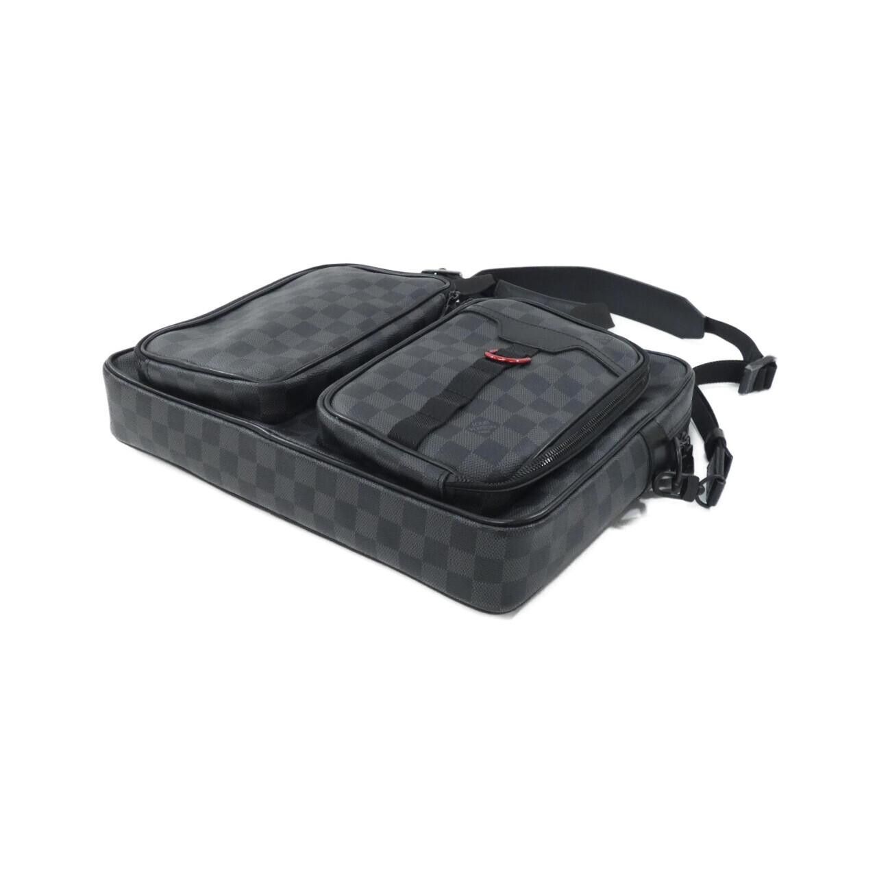Louis Vuitton Louis Vuitton Louis Vuitton Damier Graphite Utility Business shoulder bag Textile Business Bag N40278 DUTY FREE for USA Size ONE SIZE - 3 Thumbnail