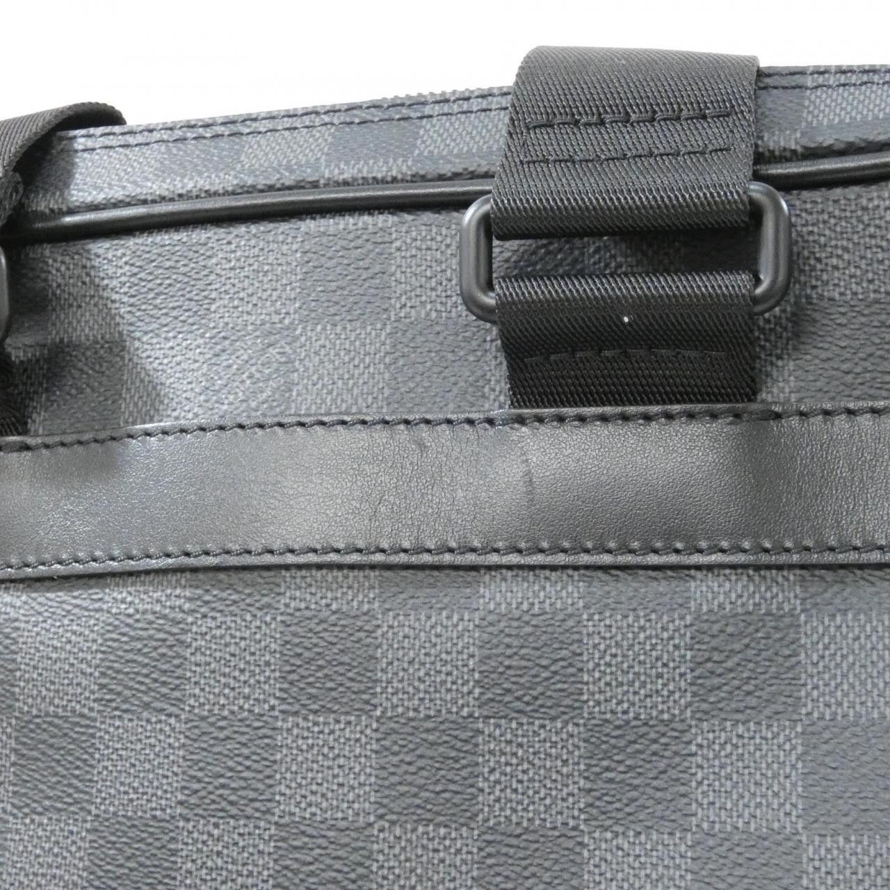 Louis Vuitton Louis Vuitton Louis Vuitton Damier Graphite Utility Business shoulder bag Textile Business Bag N40278 DUTY FREE for USA Size ONE SIZE - 4 Thumbnail