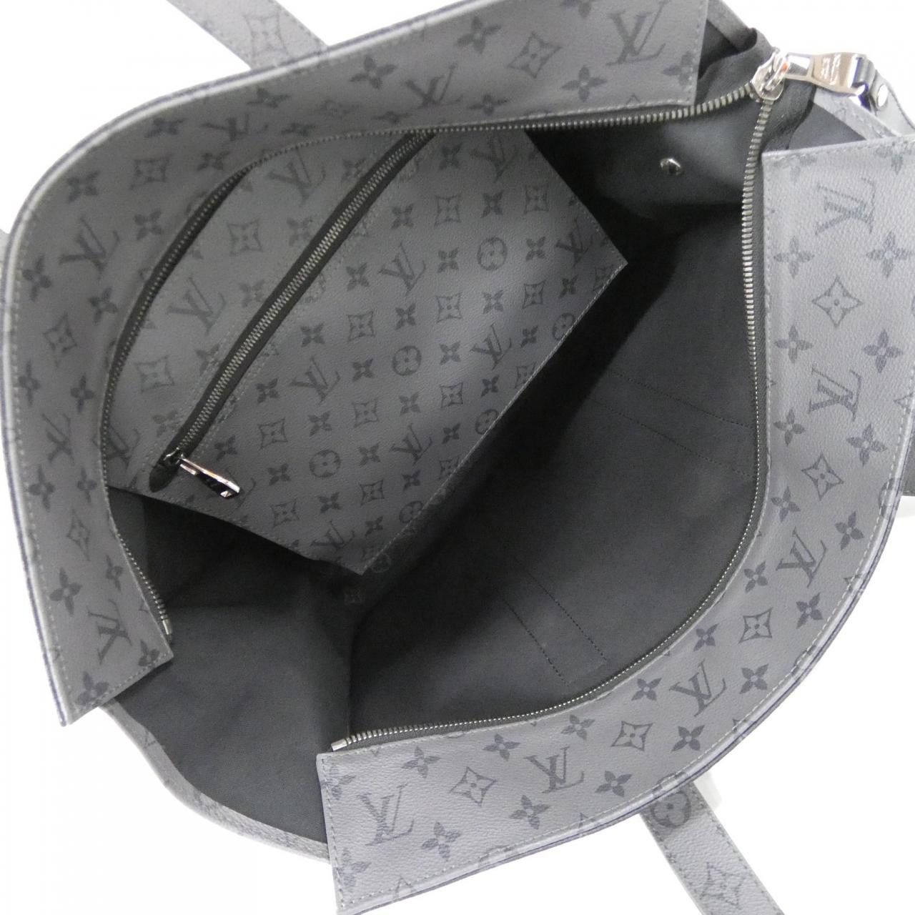Louis Vuitton Louis Vuitton Louis Vuitton Monogram Eclipse Reverse Tote Bag Textile Tote Bag M45379 DUTY FREE for USA Size ONE SIZE - 8 Thumbnail