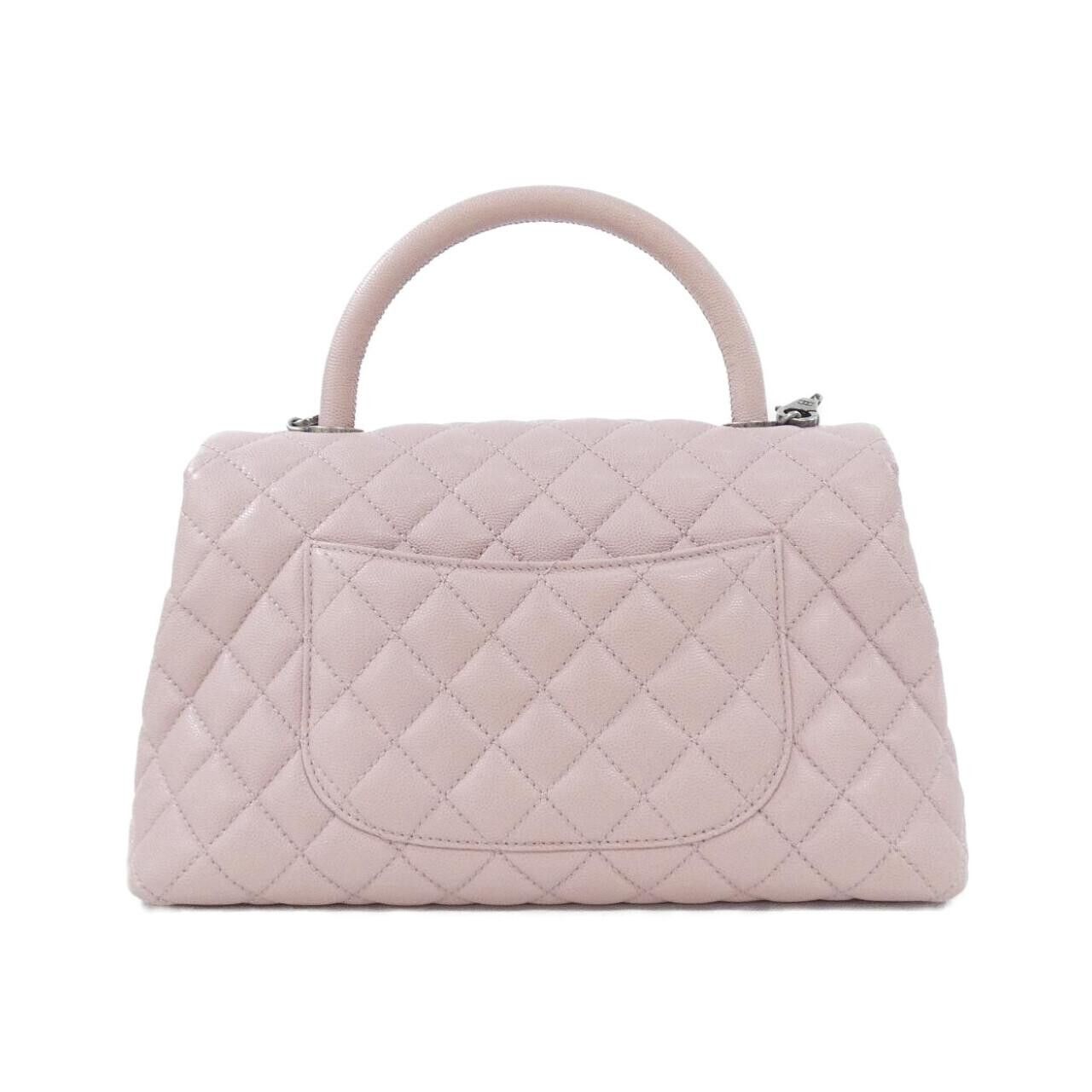 Chanel Chanel Chanel Coco Handle Grained Calfskin Handbag Leather Handbag 92991 DUTY FREE for USA Size ONE SIZE - 2 Thumbnail