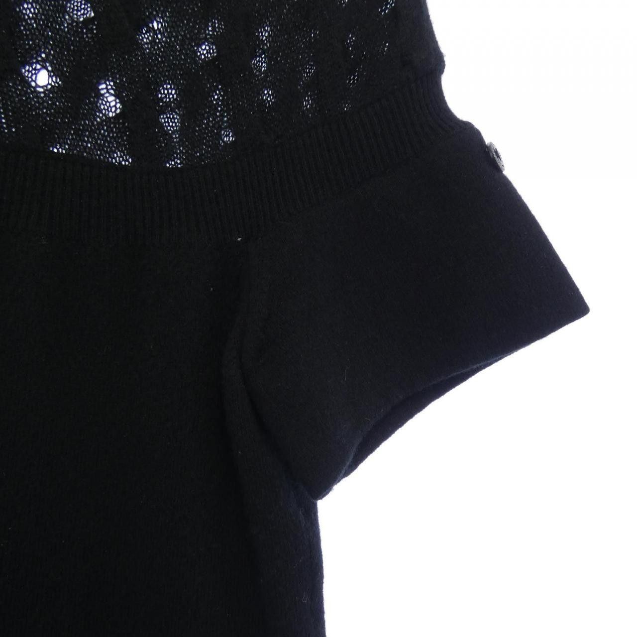 Chanel Chanel Chanel Cashmere Dress Textile Dresses P46849K05893 DUTY FREE for USA Size ONE SIZE - 6 Thumbnail