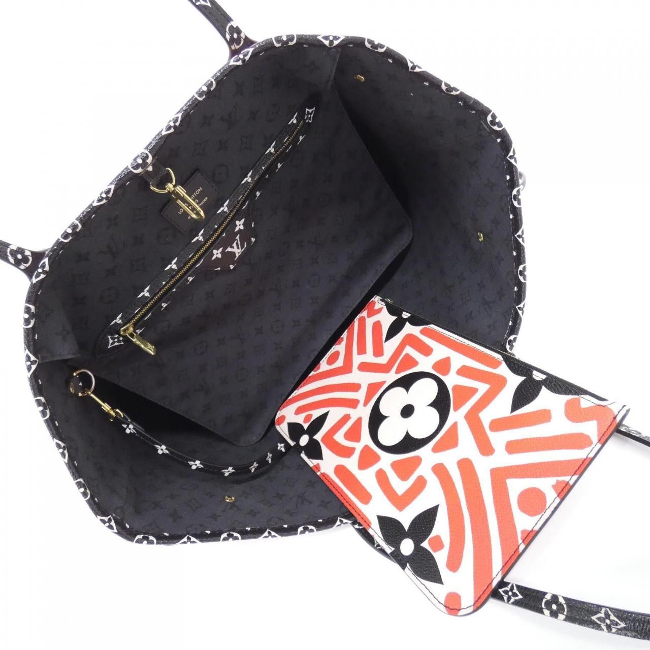 Louis Vuitton Louis Vuitton Louis Vuitton LV Crafty Neverfull Coated Canvas Tote Bag Textile Tote Bag M56583 DUTY FREE for USA Size ONE SIZE - 6 Thumbnail