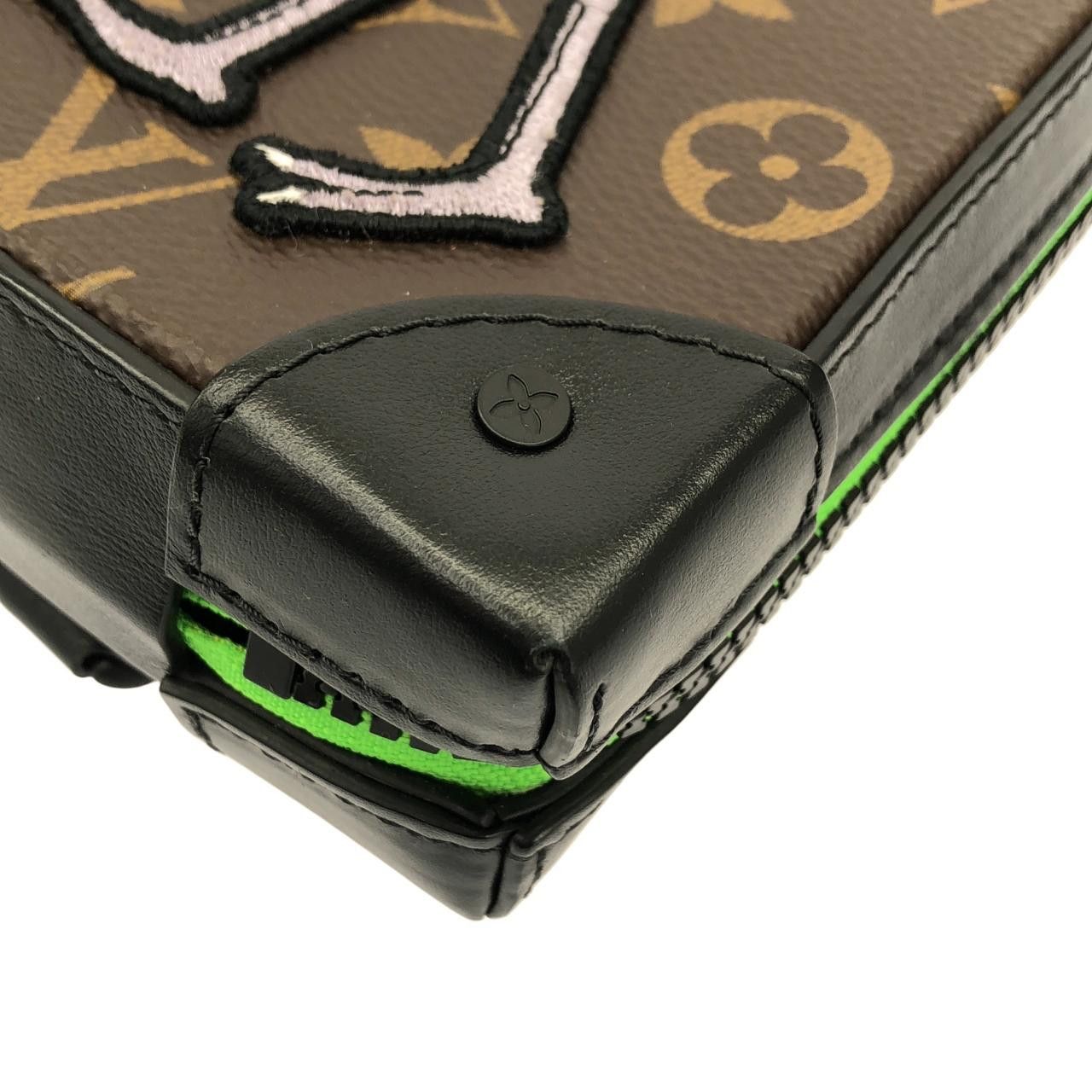 Louis Vuitton Louis Vuitton Louis Vuitton Soft Trunk Phone Box Monogram Shoulder Bag Textile Shoulder Bag M80144 DUTY FREE for USA Size ONE SIZE - 3 Thumbnail
