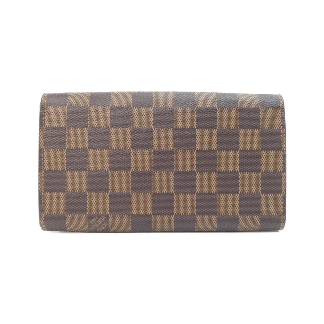 Louis Vuitton Louis Vuitton Louis Vuitton Portefeuille Croisette Damier Wallet Textile Long Wallet N61273 DUTY FREE for USA Size ONE SIZE - 2 Thumbnail
