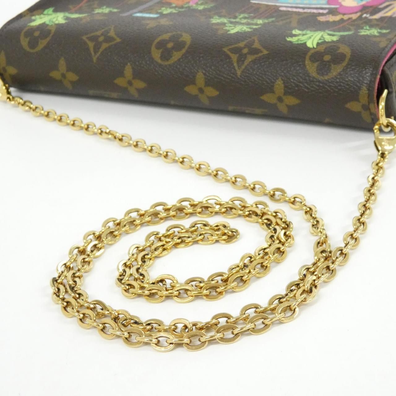 Louis Vuitton Louis Vuitton Louis Vuitton Pochette Felicie Monogram Shoulder Bag Limited Textile Shoulder Bag M80859 DUTY FREE for USA Size ONE SIZE - 7 Thumbnail