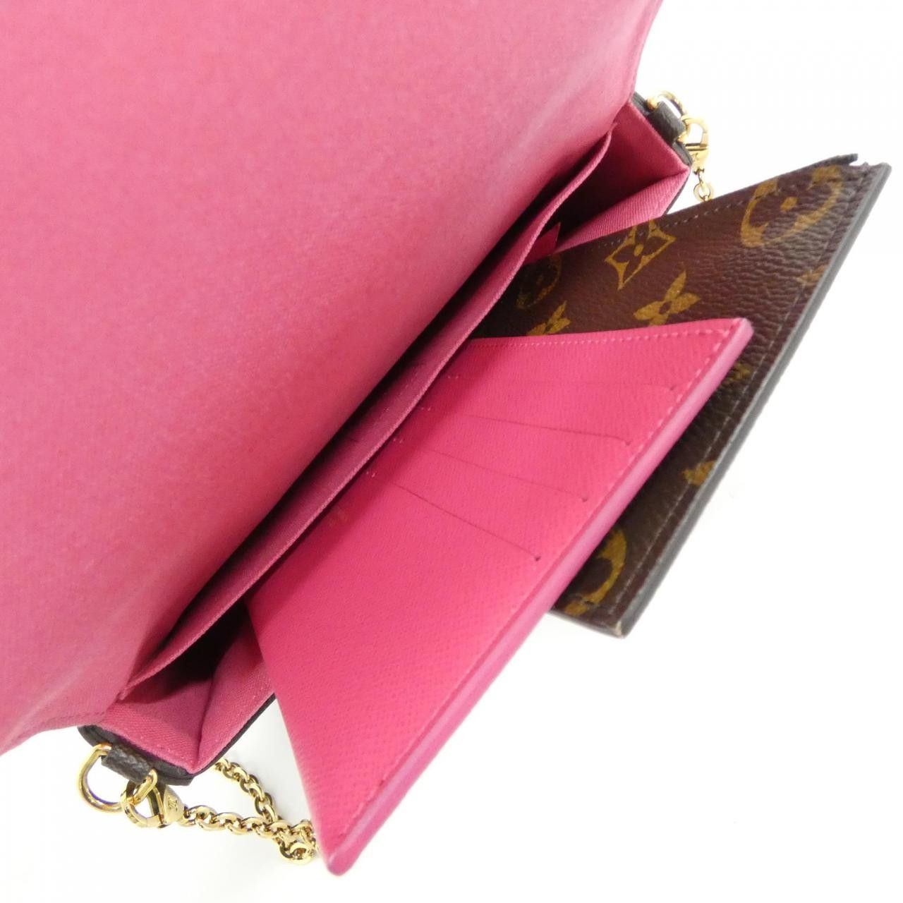 Louis Vuitton Louis Vuitton Louis Vuitton Pochette Felicie Monogram Shoulder Bag Limited Textile Shoulder Bag M80859 DUTY FREE for USA Size ONE SIZE - 8 Thumbnail