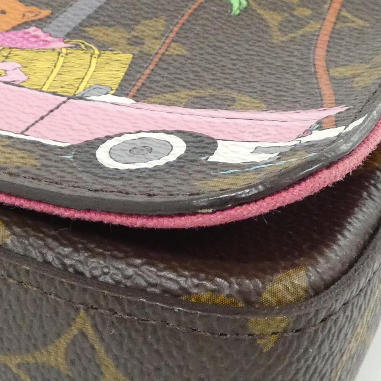 Louis Vuitton Louis Vuitton Louis Vuitton Pochette Felicie Monogram Shoulder Bag Limited Textile Shoulder Bag M80859 DUTY FREE for USA Size ONE SIZE - 3 Thumbnail