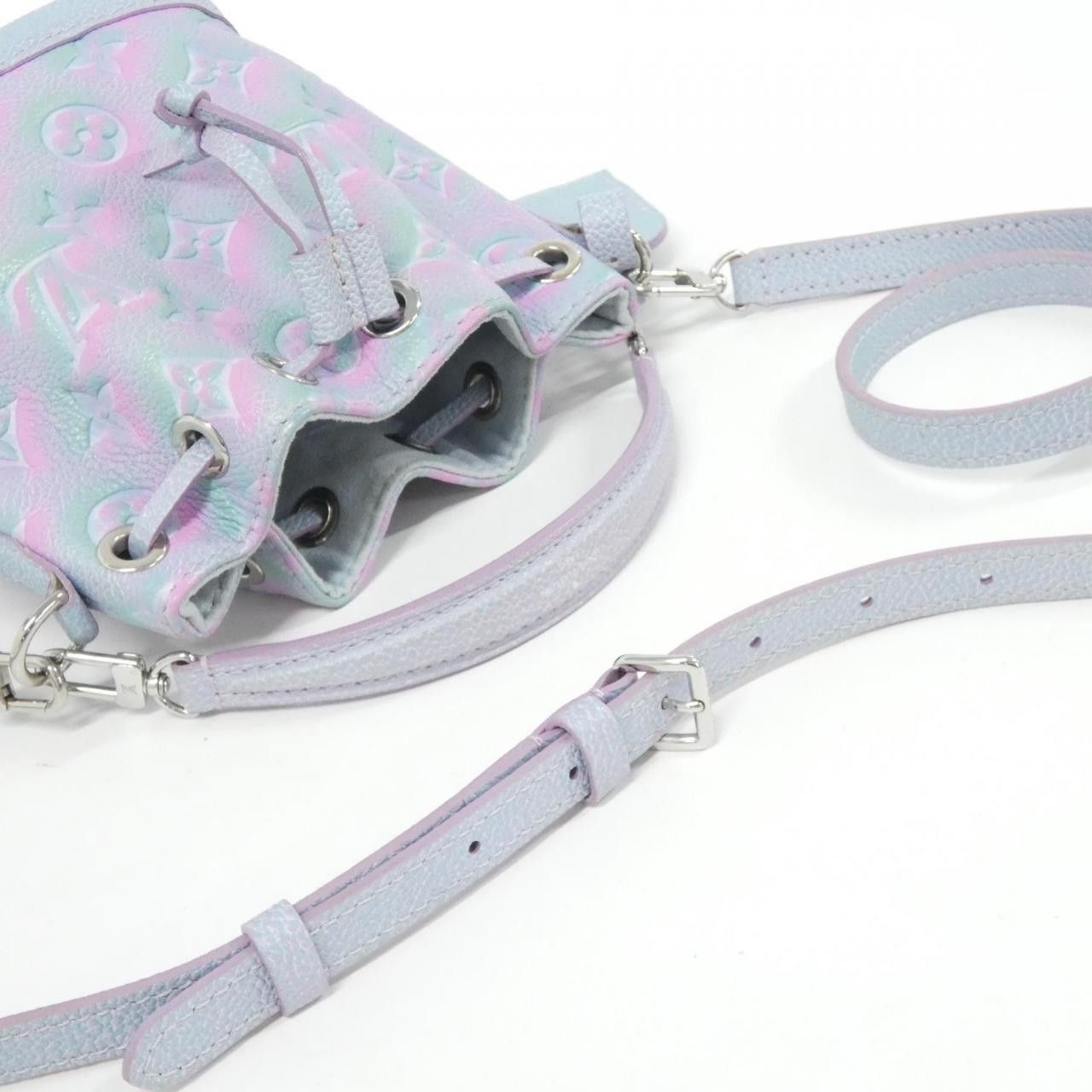 Louis Vuitton Louis Vuitton Louis Vuitton Monogram Empreinte Nano Noe Shoulder Bag Leather Shoulder Bag M81626 DUTY FREE for USA Size ONE SIZE - 5 Thumbnail