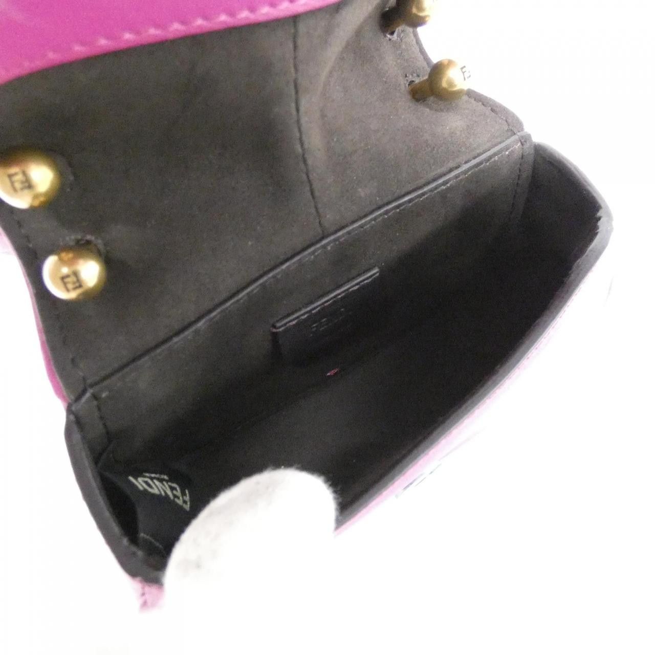 Fendi Fendi Fendi Fendi Cmon Nano Leather Shoulder Bag Leather Shoulder Bag 7AS219AQ0L DUTY FREE for USA Size ONE SIZE - 8 Thumbnail