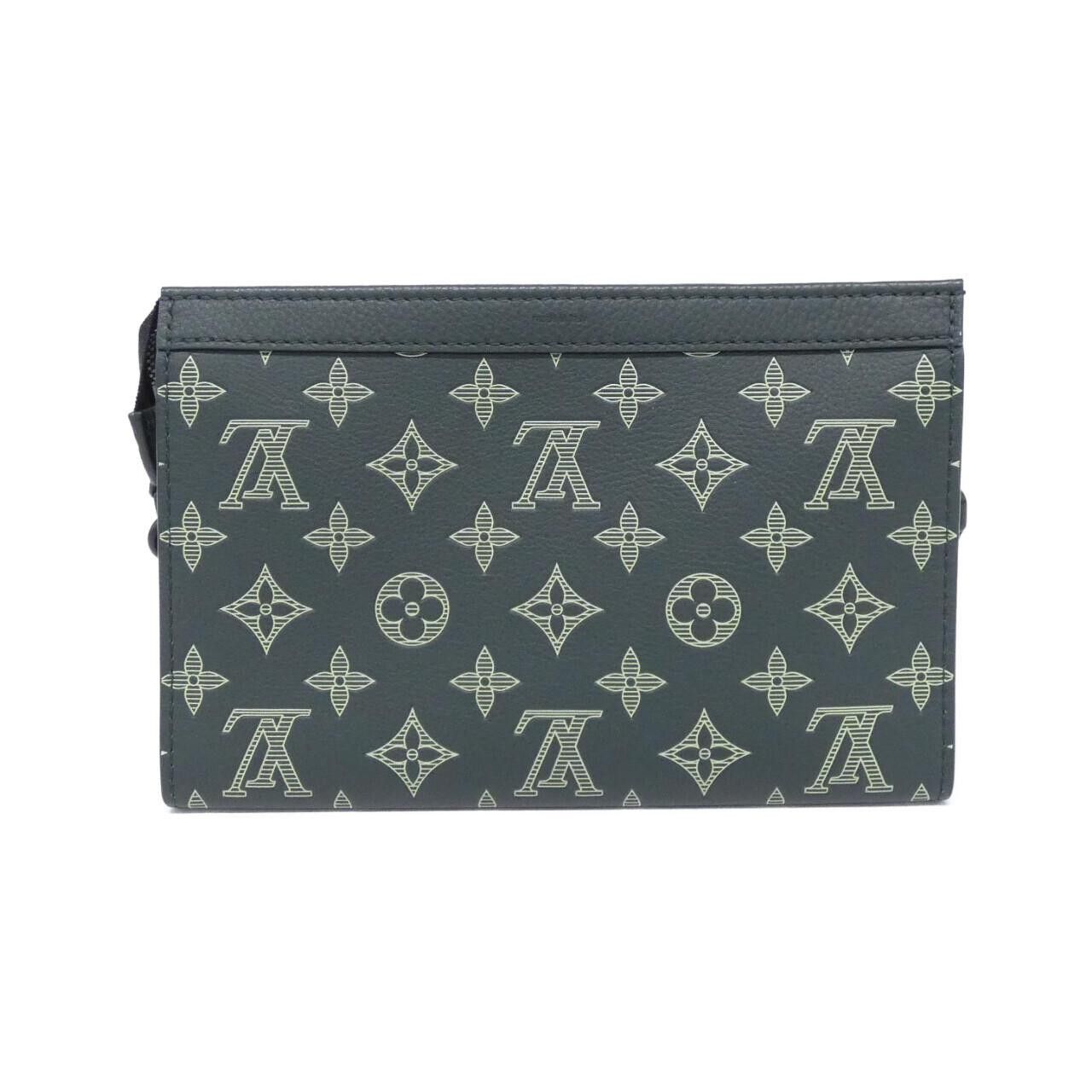 Louis Vuitton Louis Vuitton Louis Vuitton Monogram Shadow Gaston Wearable Wallet Shoulder Bag Leather Shoulder Bag M27148 DUTY FREE for USA Size ONE SIZE - 2 Thumbnail