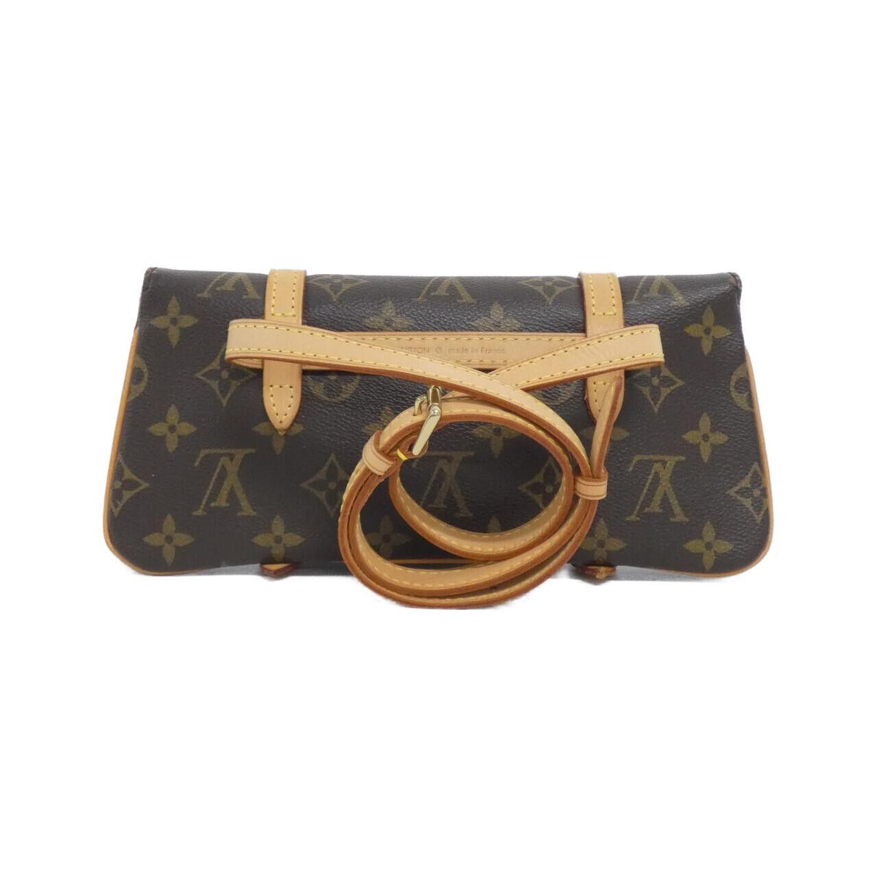 Louis Vuitton Louis Vuitton Louis Vuitton Monogram Waist Bag Textile Belt Bag M51159 DUTY FREE for USA Size ONE SIZE - 2 Thumbnail