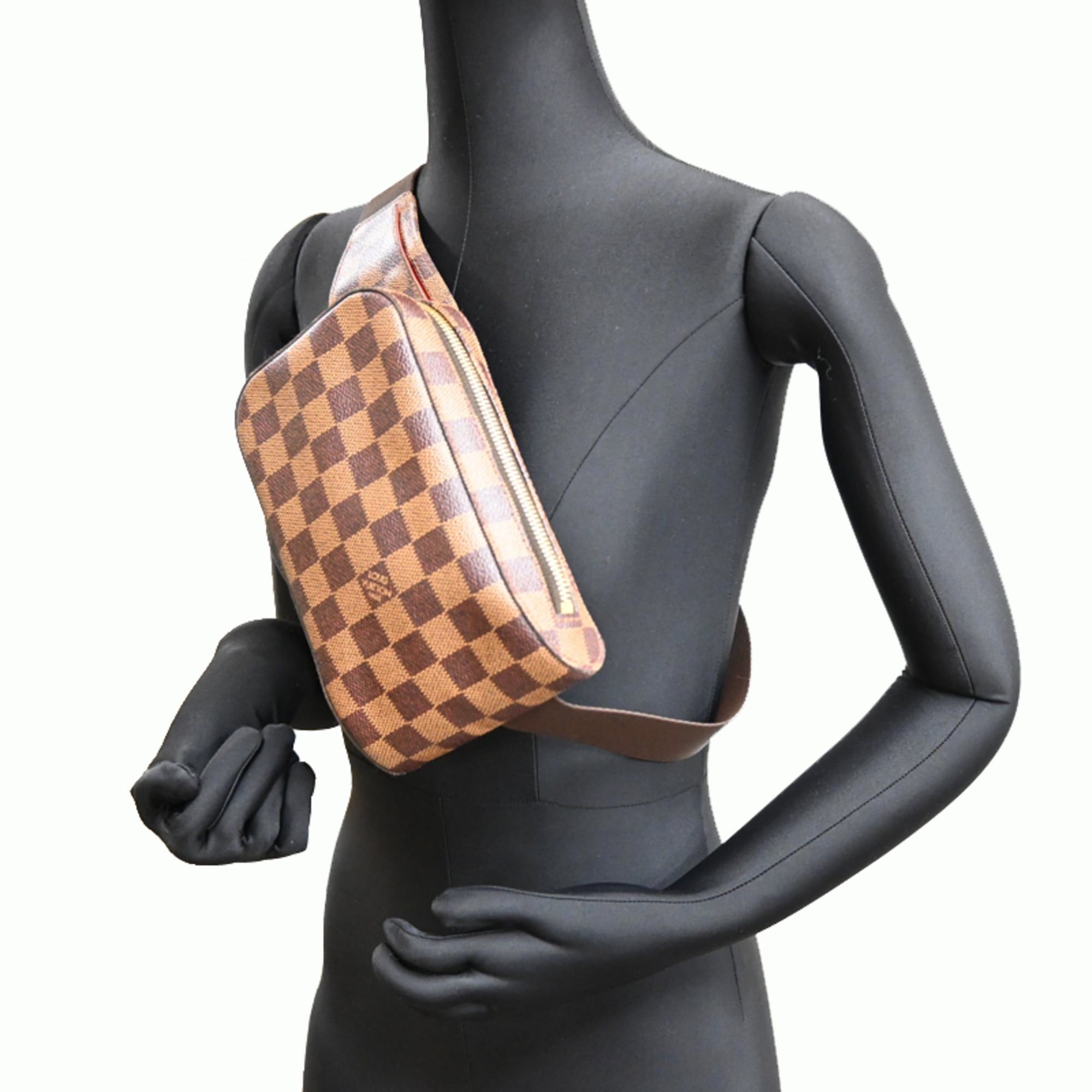 Louis Vuitton Louis Vuitton Geronimos (older model) Women's/Men's Body Bag N51994 (discontinued) Damier Brown Size ONE SIZE - 9 Thumbnail