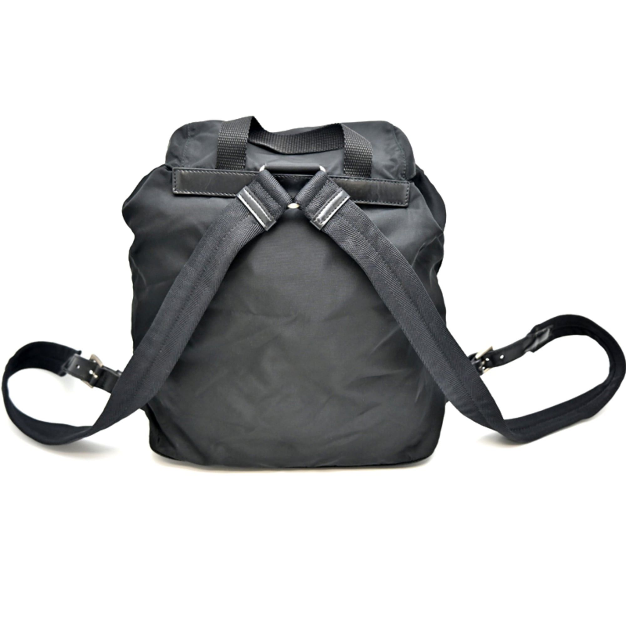Prada Prada Backpack for Women, Nylon, Daypack, Black Size ONE SIZE - 2 Thumbnail