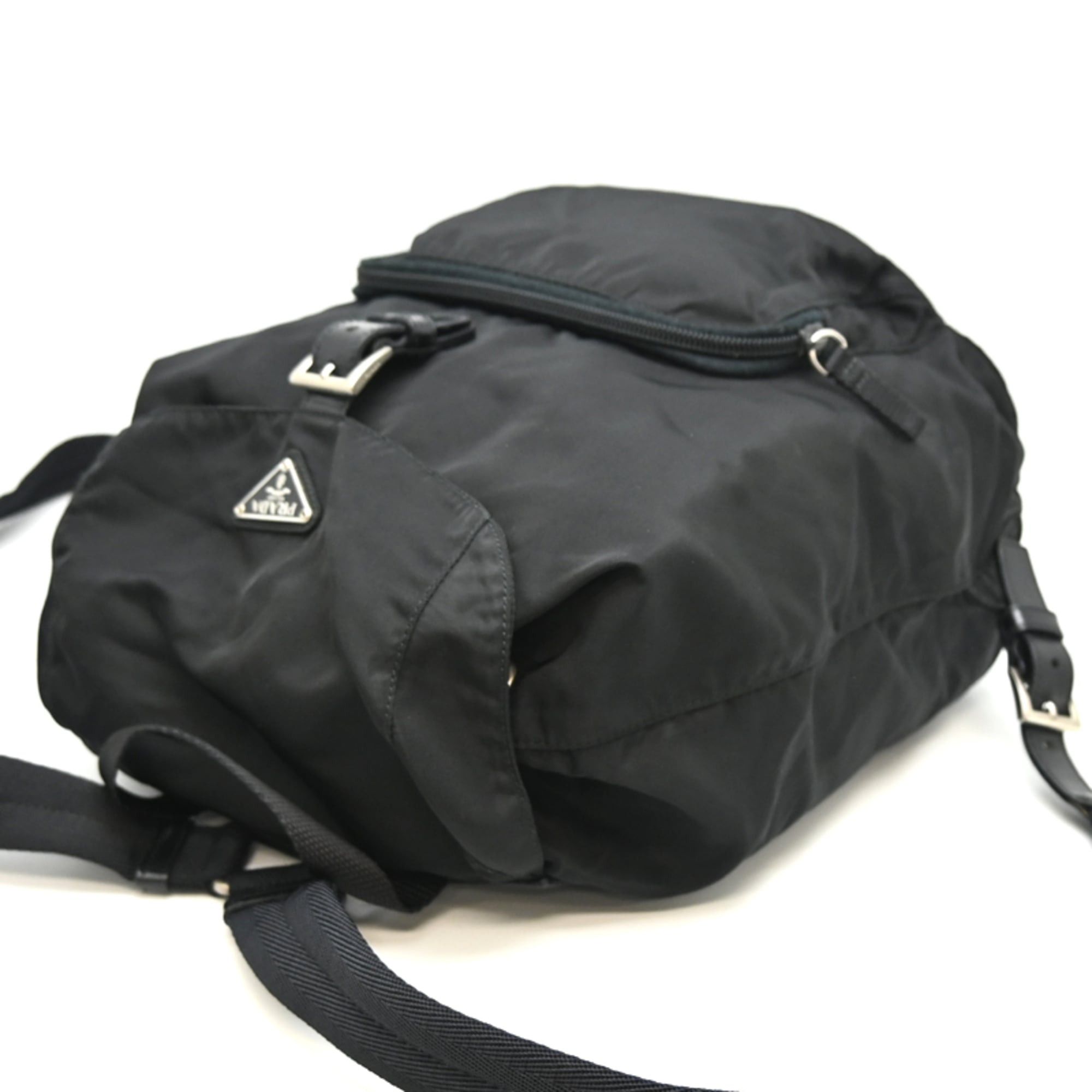 Prada Prada Backpack for Women, Nylon, Daypack, Black Size ONE SIZE - 4 Thumbnail