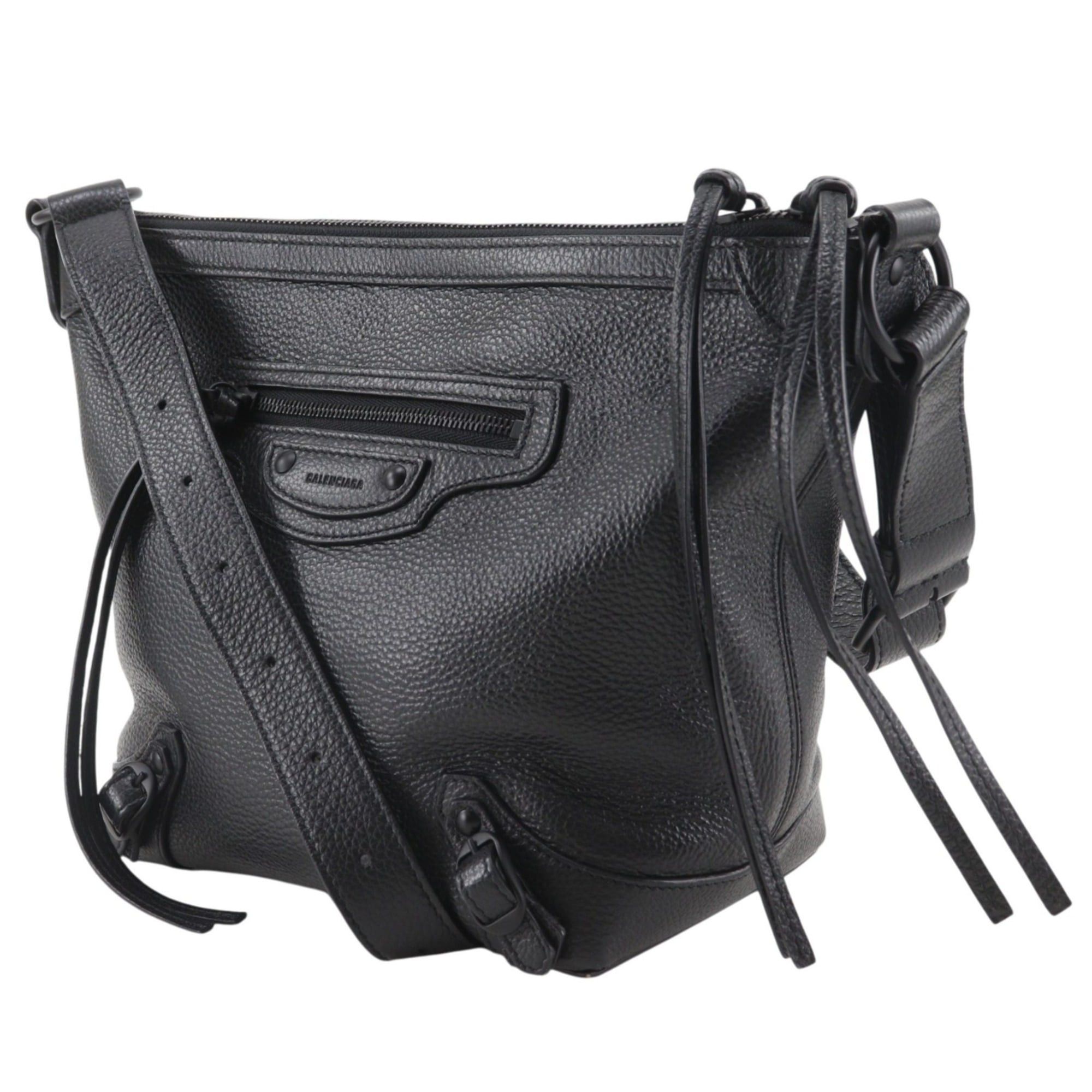 Balenciaga Balenciaga Neo Classic Hobo Shoulder Bag 689946, Calfskin, Black, A5 size, Double Zipper, Women's Size ONE SIZE - 2 Thumbnail