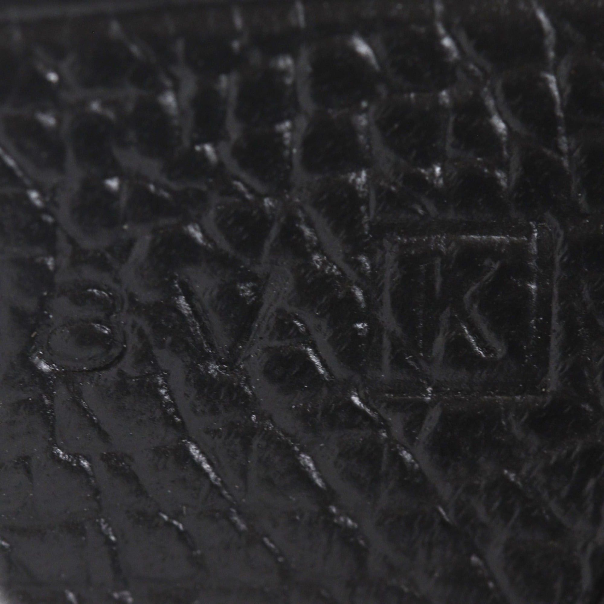 Hermes Hermes Bearn Soufflé Long Wallet, Veau Epsom Leather, 2007 Model, Black/Silver Hardware, □K Belt Buckle, Unisex Size ONE SIZE - 15 Thumbnail