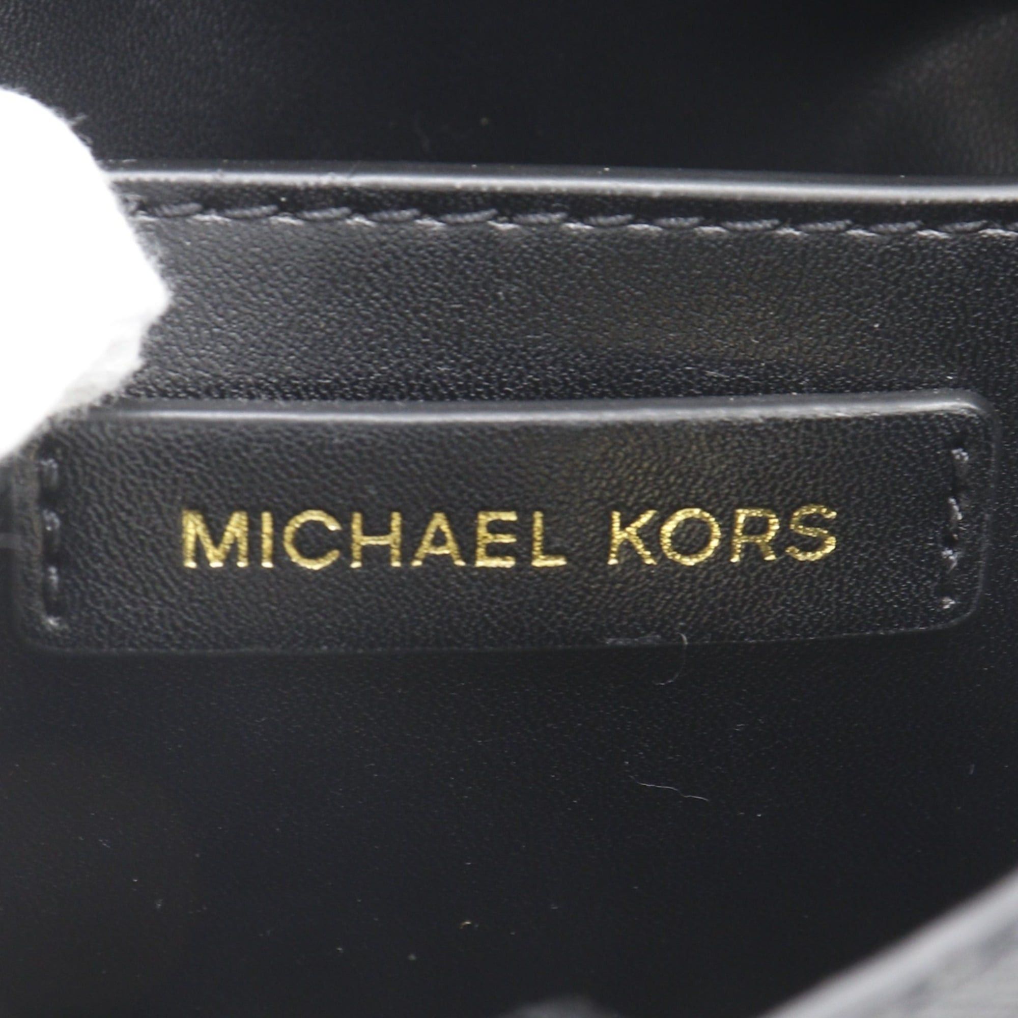 Michael Kors Michael Kors Bucket Crossbody Handbag 35S4G3FM5T1 PVC Black 2-way for Women Size ONE SIZE - 11 Thumbnail