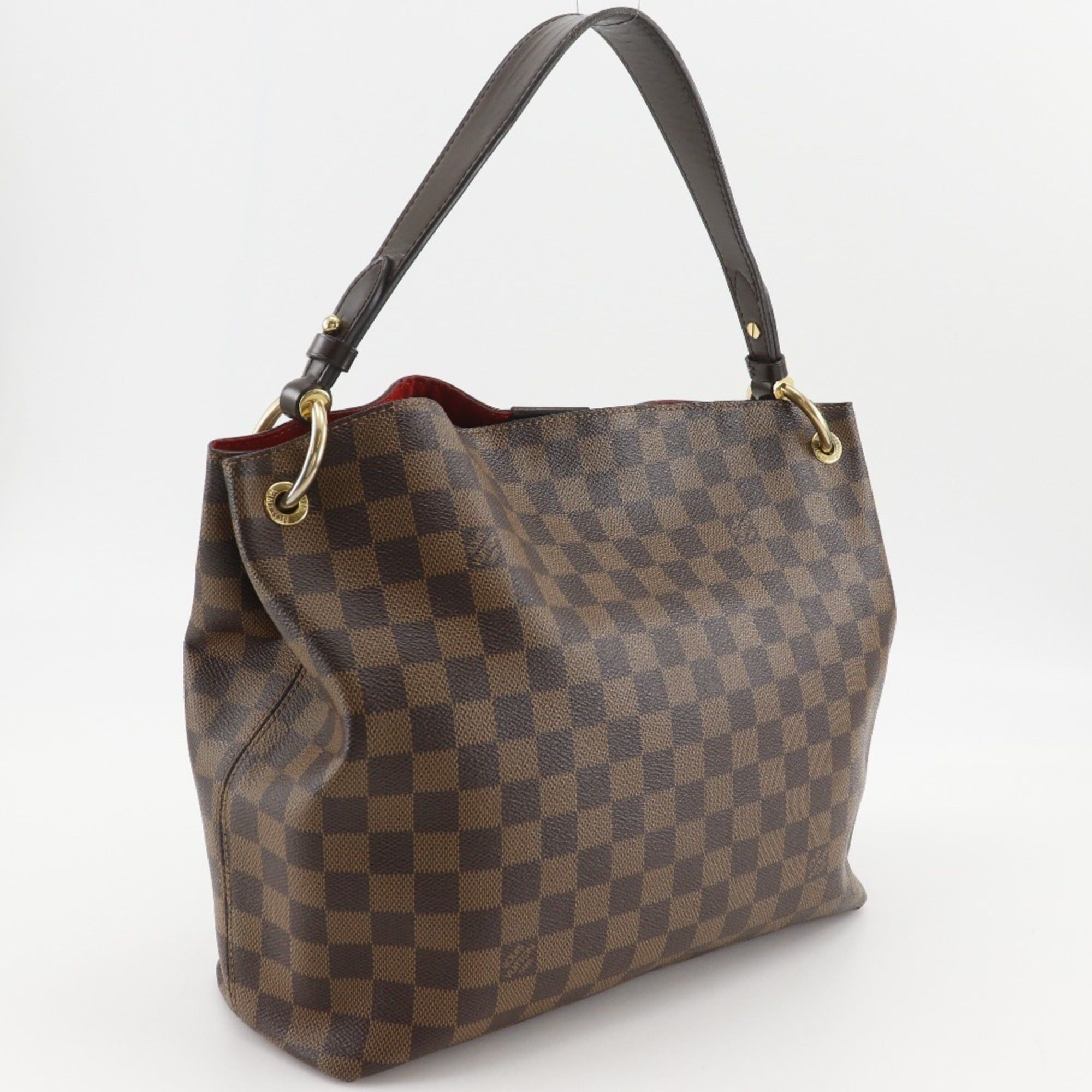 Louis Vuitton Louis Vuitton Graceful PM Shoulder Bag N44044 Damier Canvas 2018 Brown MI0148 A5 Women's Size ONE SIZE - 3 Thumbnail