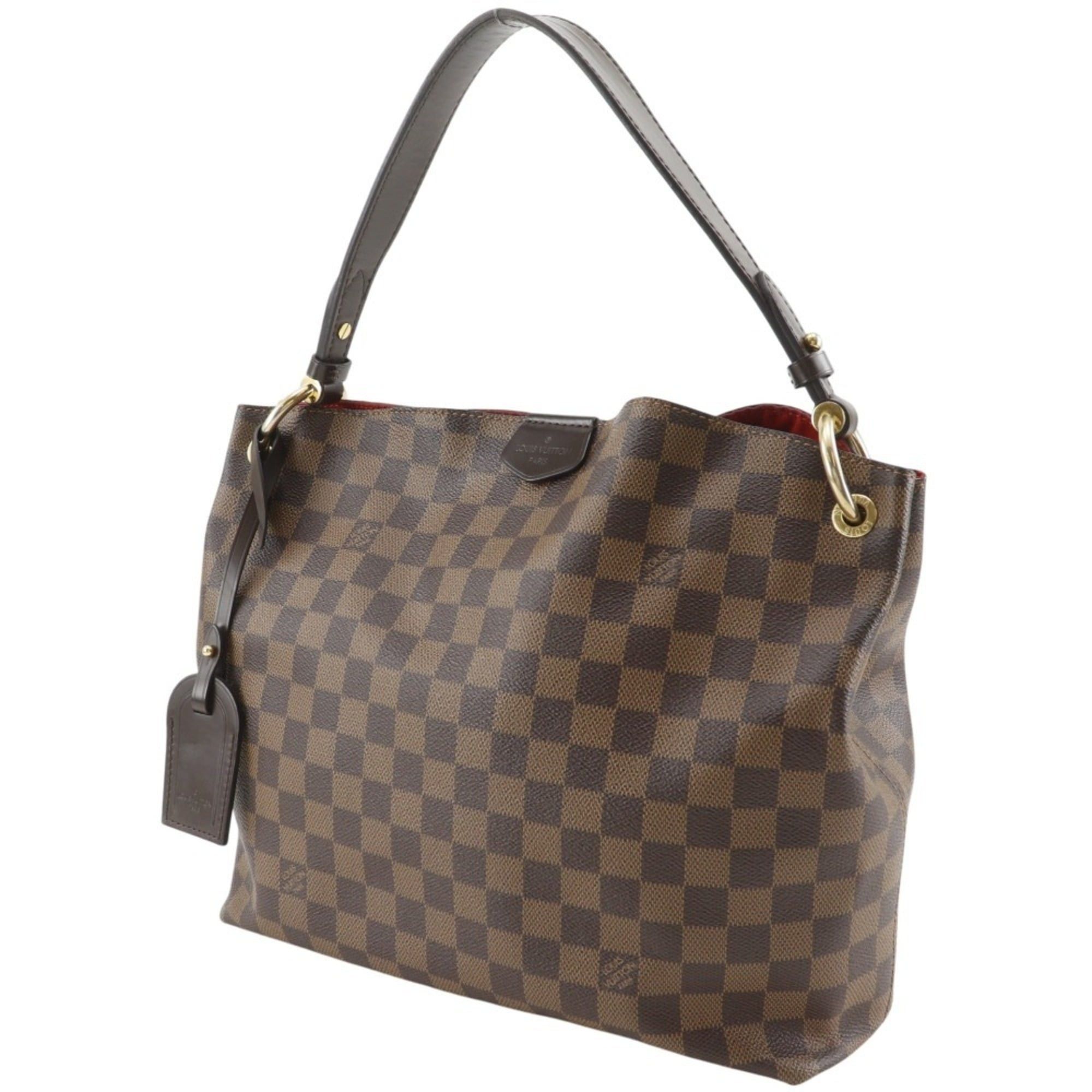 Louis Vuitton Louis Vuitton Graceful PM Shoulder Bag N44044 Damier Canvas 2018 Brown MI0148 A5 Women's Size ONE SIZE - 2 Thumbnail