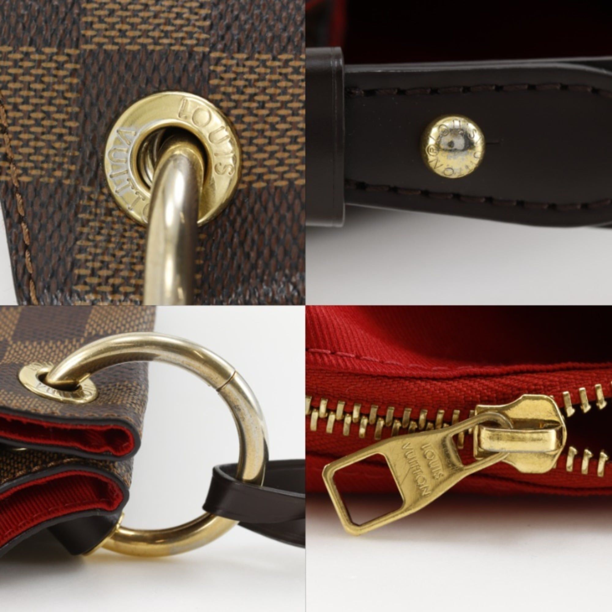 Louis Vuitton Louis Vuitton Graceful PM Shoulder Bag N44044 Damier Canvas 2018 Brown MI0148 A5 Women's Size ONE SIZE - 16 Thumbnail
