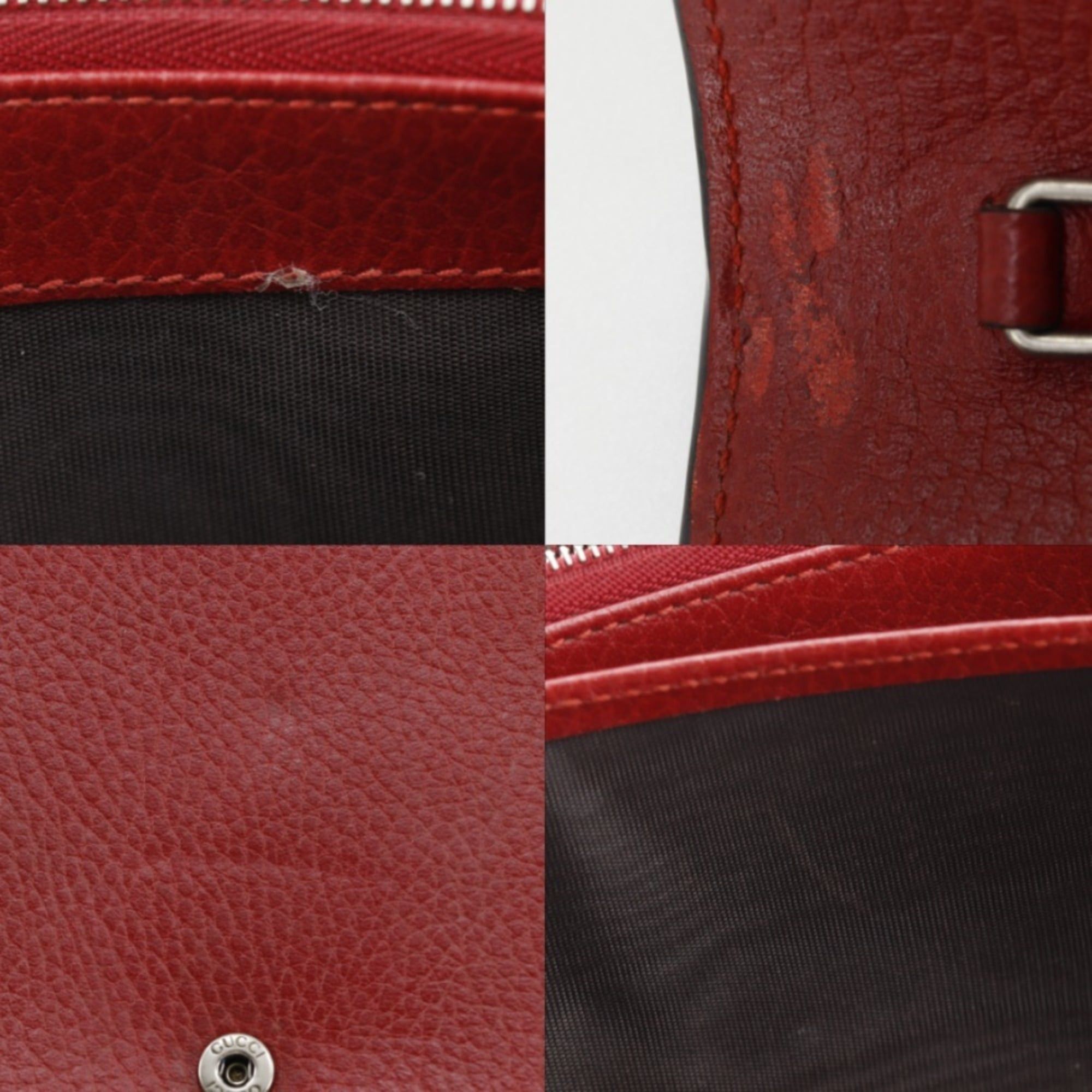 Gucci Gucci Dionysus Chain Wallet Shoulder Bag 401231 Calfskin Red Snap Button Women's Size ONE SIZE - 13 Thumbnail