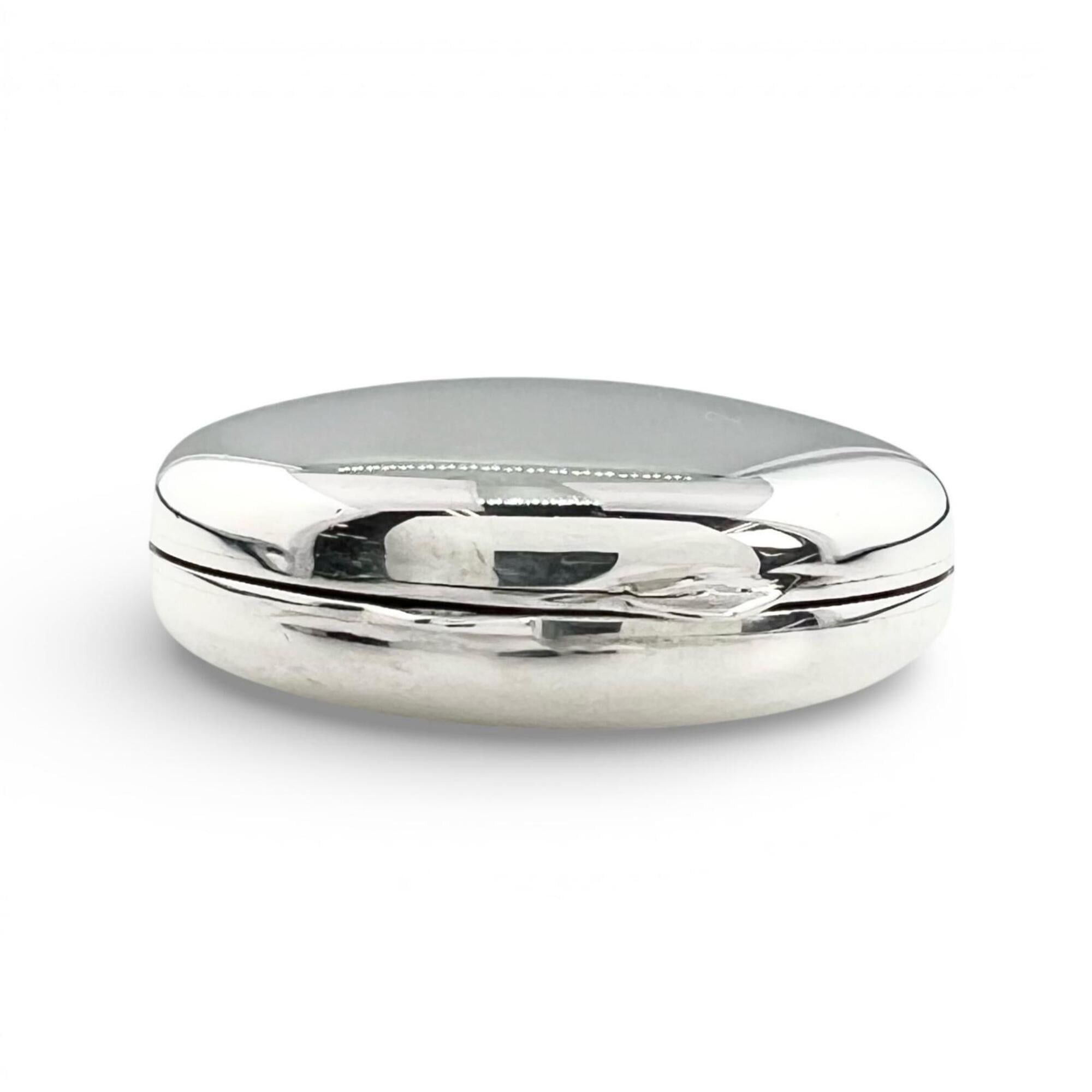 Hermes HERMES Vintage SV925 Pill Case Pendant Top, Silver, Weight 12.1g, Women's Size ONE SIZE - 4 Thumbnail