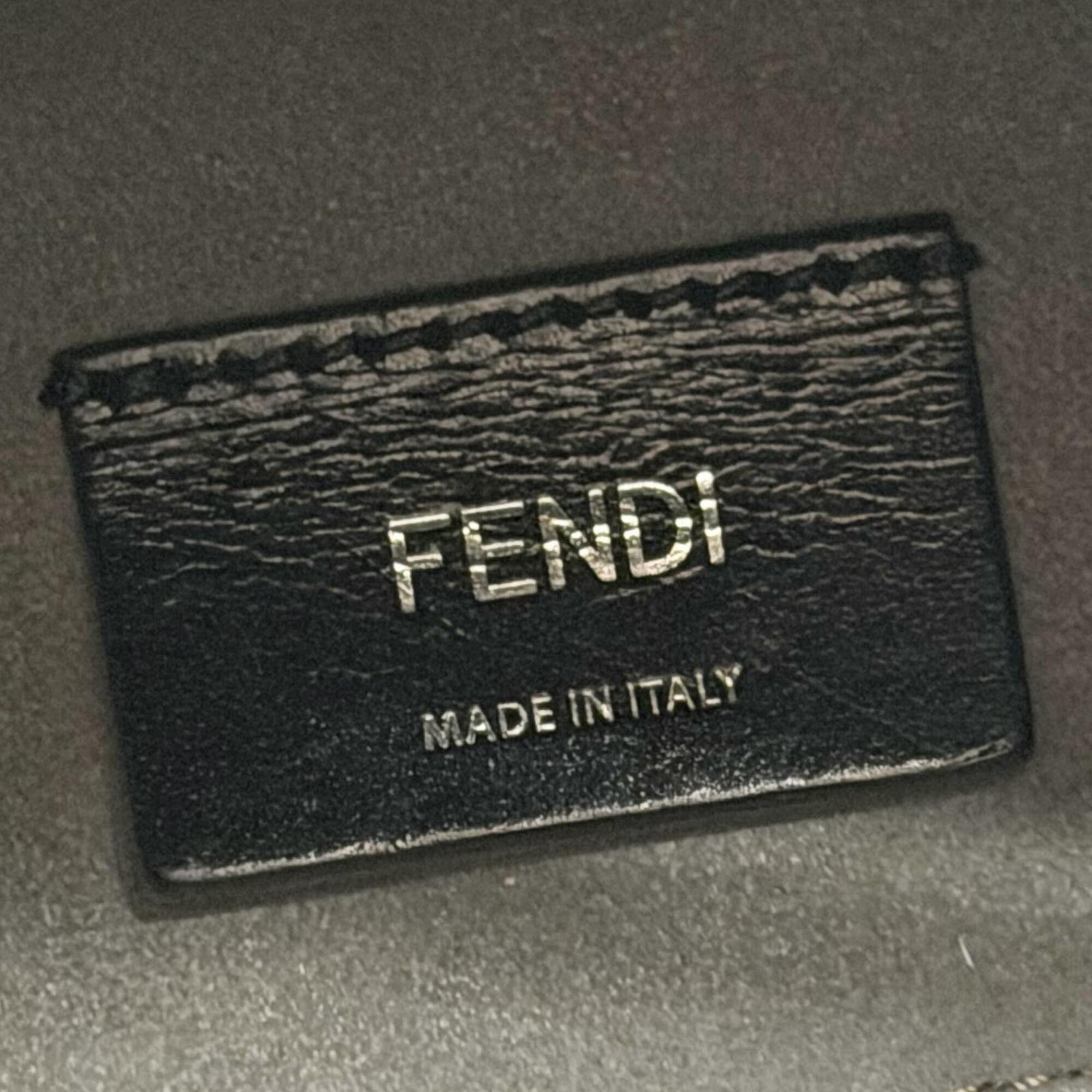 Fendi FENDI 7VA584 Leather Go-to Shopper Small 2-Way Handbag/Shoulder Bag, Black, Made in Italy, Women's Size ONE SIZE - 10 Thumbnail