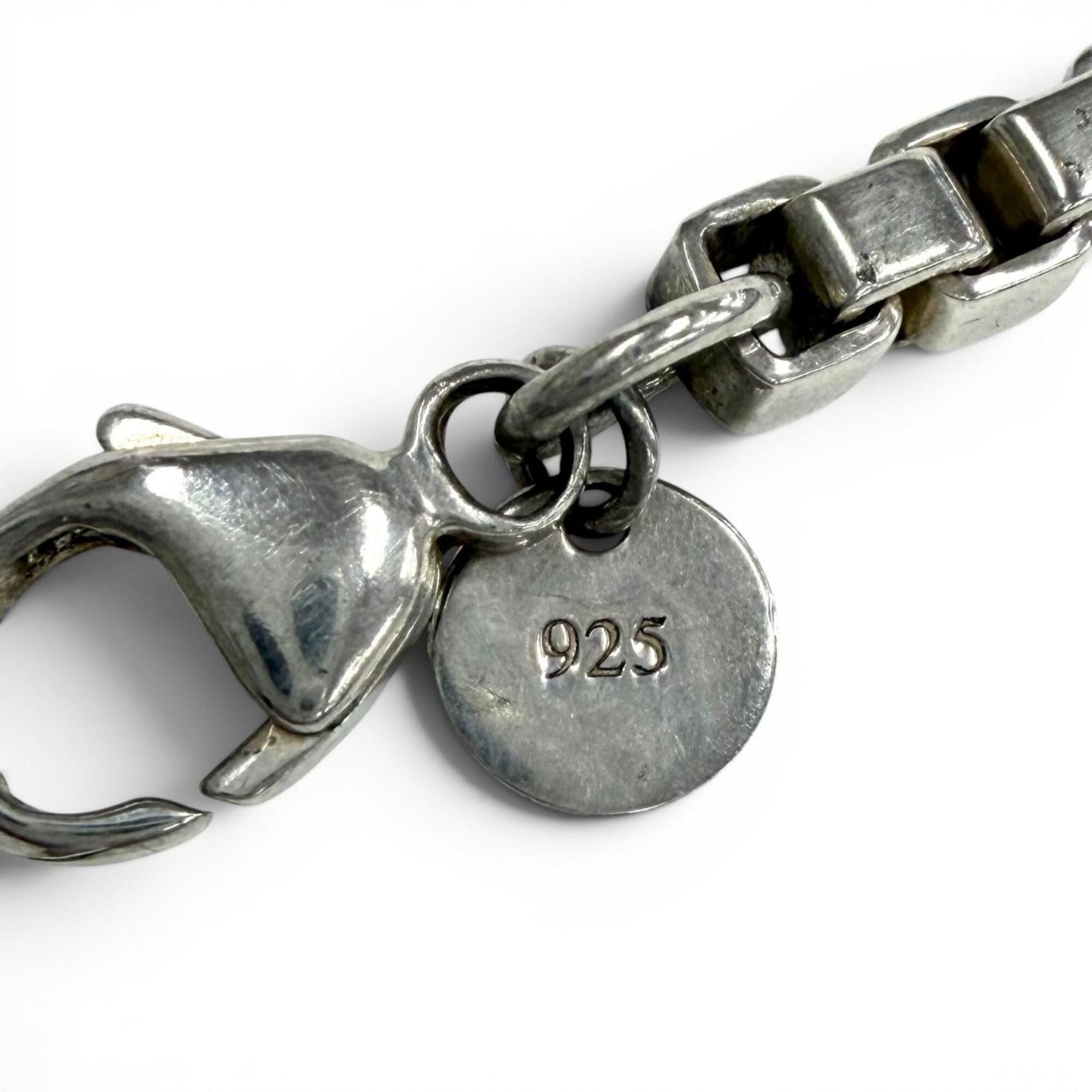 Tiffany & Co. TIFFANY&Co. Tiffany Venetian Link 925 Chain Bracelet, Silver, Weight 14.83g, Women's. Size ONE SIZE - 9 Thumbnail