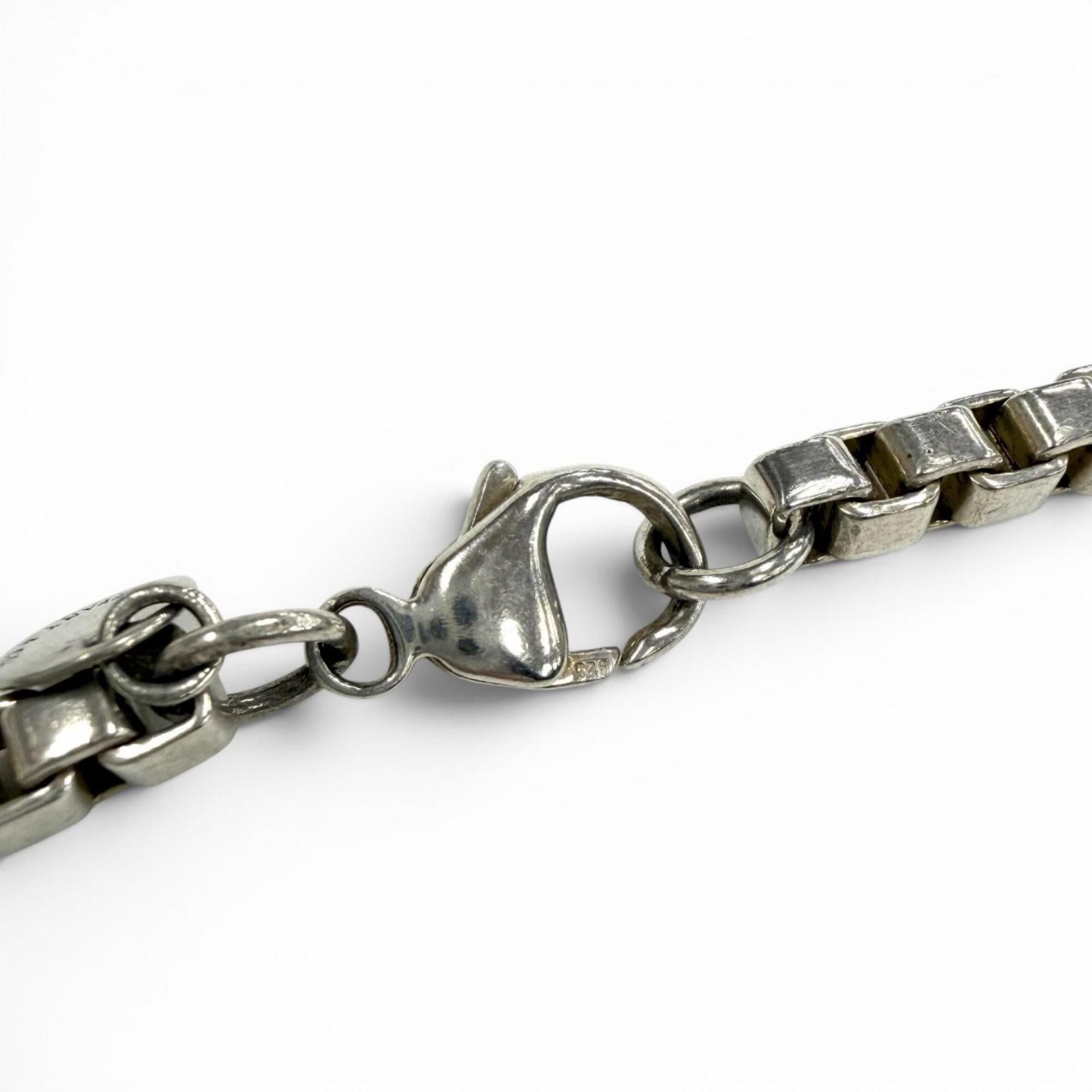 Tiffany & Co. TIFFANY&Co. Tiffany Venetian Link 925 Chain Bracelet, Silver, Weight 14.83g, Women's. Size ONE SIZE - 7 Thumbnail