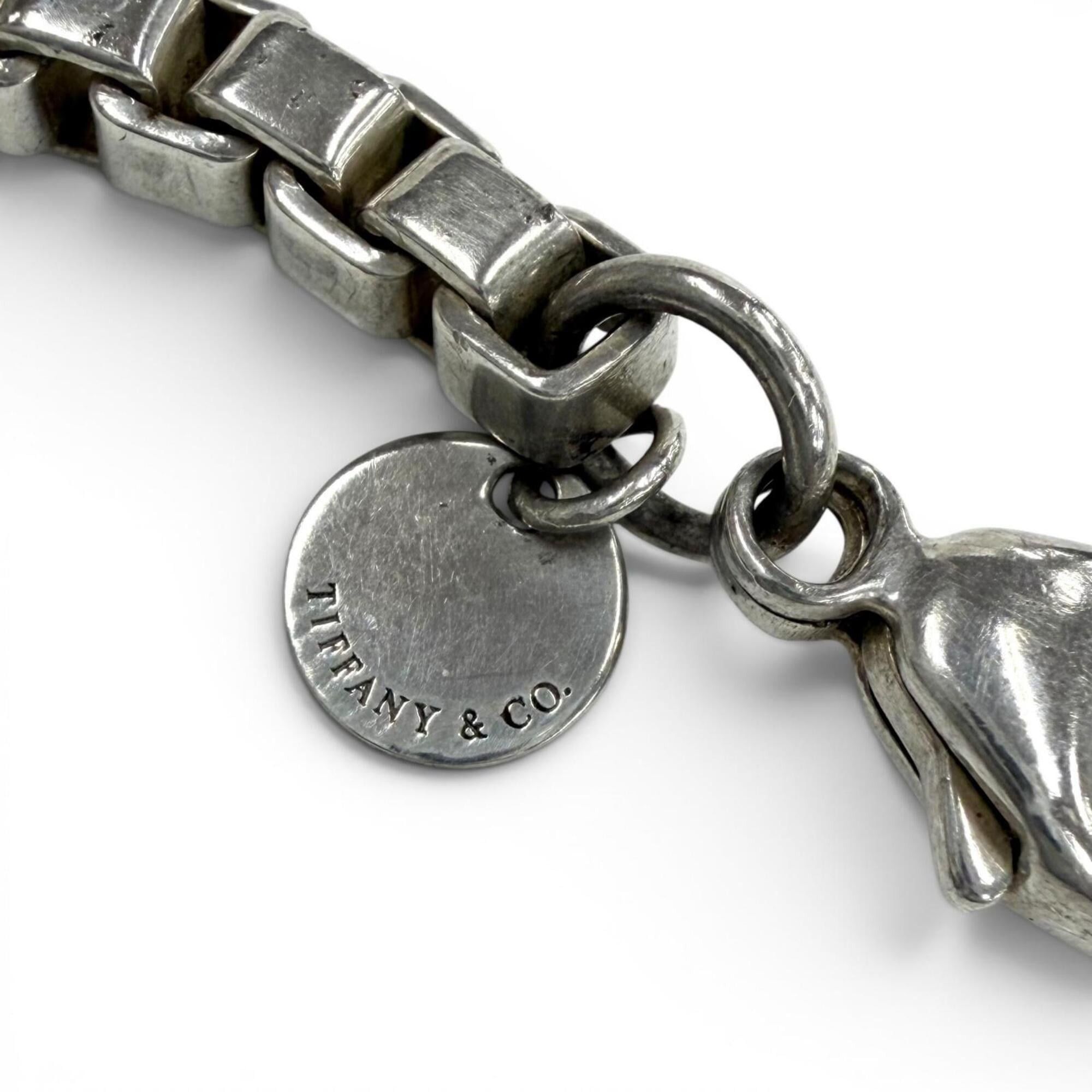 Tiffany & Co. TIFFANY&Co. Tiffany Venetian Link 925 Chain Bracelet, Silver, Weight 14.83g, Women's. Size ONE SIZE - 8 Thumbnail