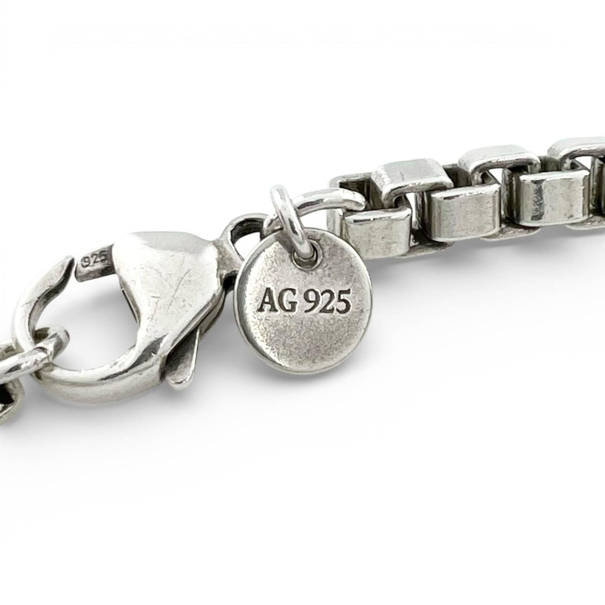 Tiffany & Co. TIFFANY&Co. Tiffany Venetian Bracelet, AG925, 19cm length, Silver, 15.7g, Men's. Size ONE SIZE - 5 Thumbnail