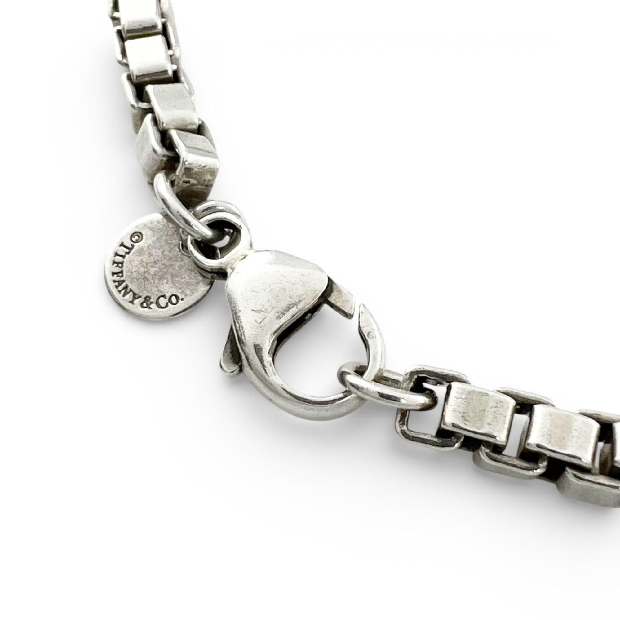 Tiffany & Co. TIFFANY&Co. Tiffany Venetian Bracelet, AG925, 19cm length, Silver, 15.7g, Men's. Size ONE SIZE - 3 Thumbnail