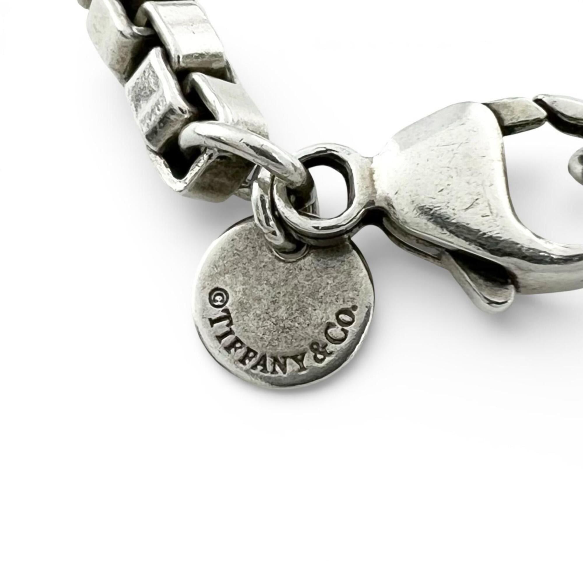 Tiffany & Co. TIFFANY&Co. Tiffany Venetian Bracelet, AG925, 19cm length, Silver, 15.7g, Men's. Size ONE SIZE - 4 Thumbnail