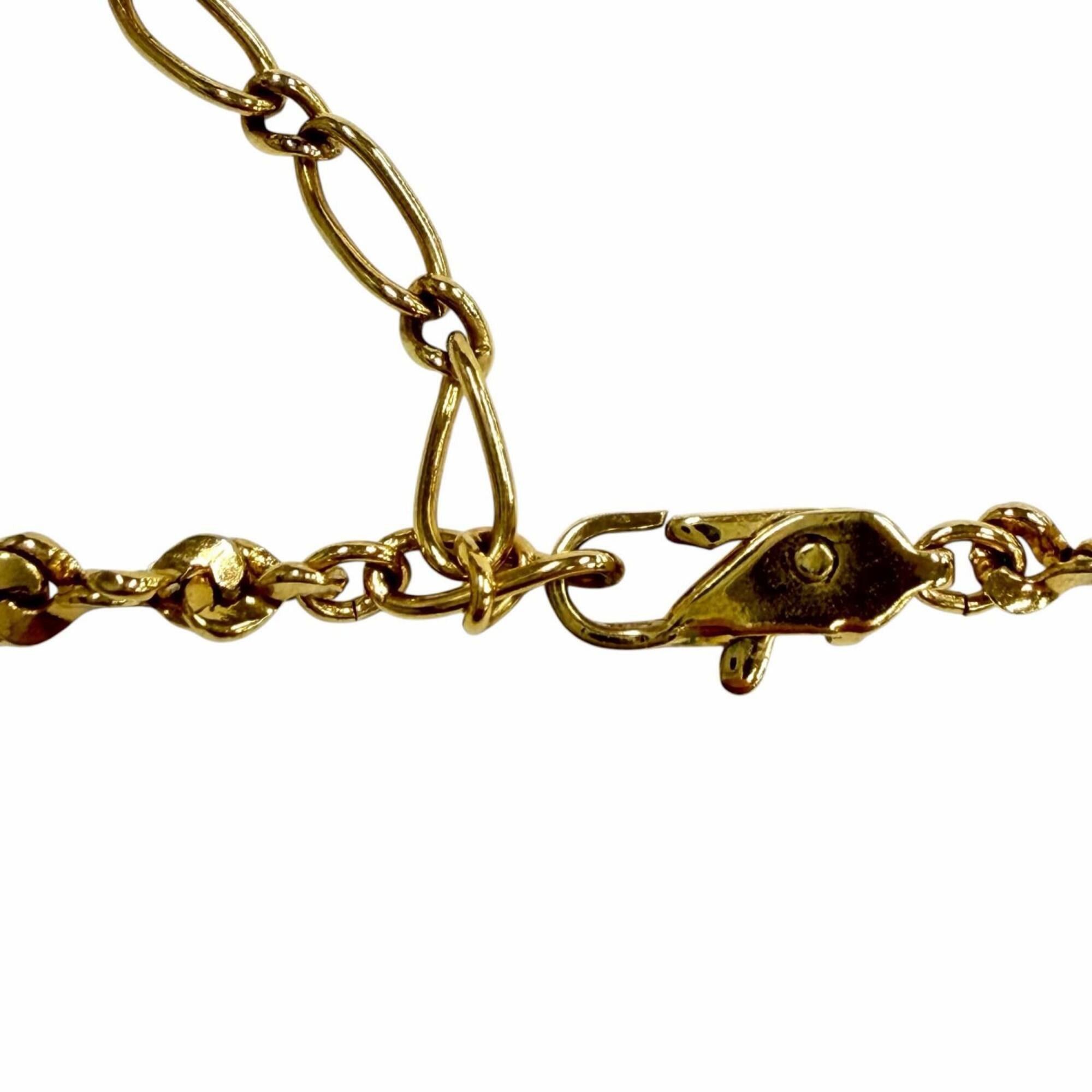 Yves Saint Laurent YVES SAINT LAURENT Vintage Ball Necklace Pendant - Gold Women's Accessory Size ONE SIZE - 5 Thumbnail