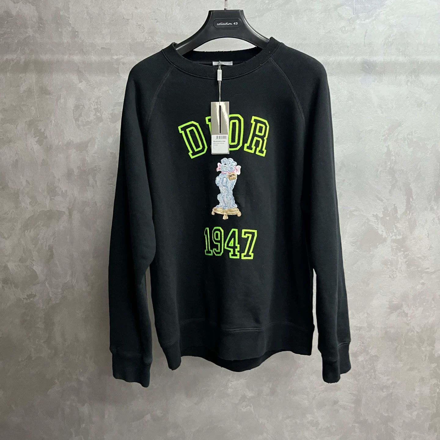 Dior Dior 1947 Graphic Embroidery Sweatshirt Size L Size US L / EU 52-54 / 3 - 2 Thumbnail