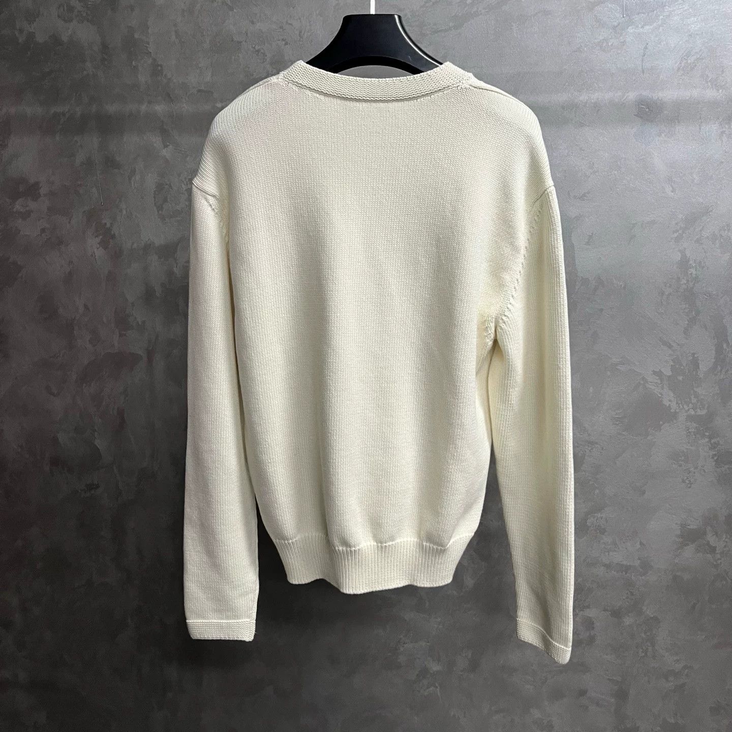 Dior Dior Logo Embroidered Knit Sweater Size L Size US L / EU 52-54 / 3 - 6 Thumbnail
