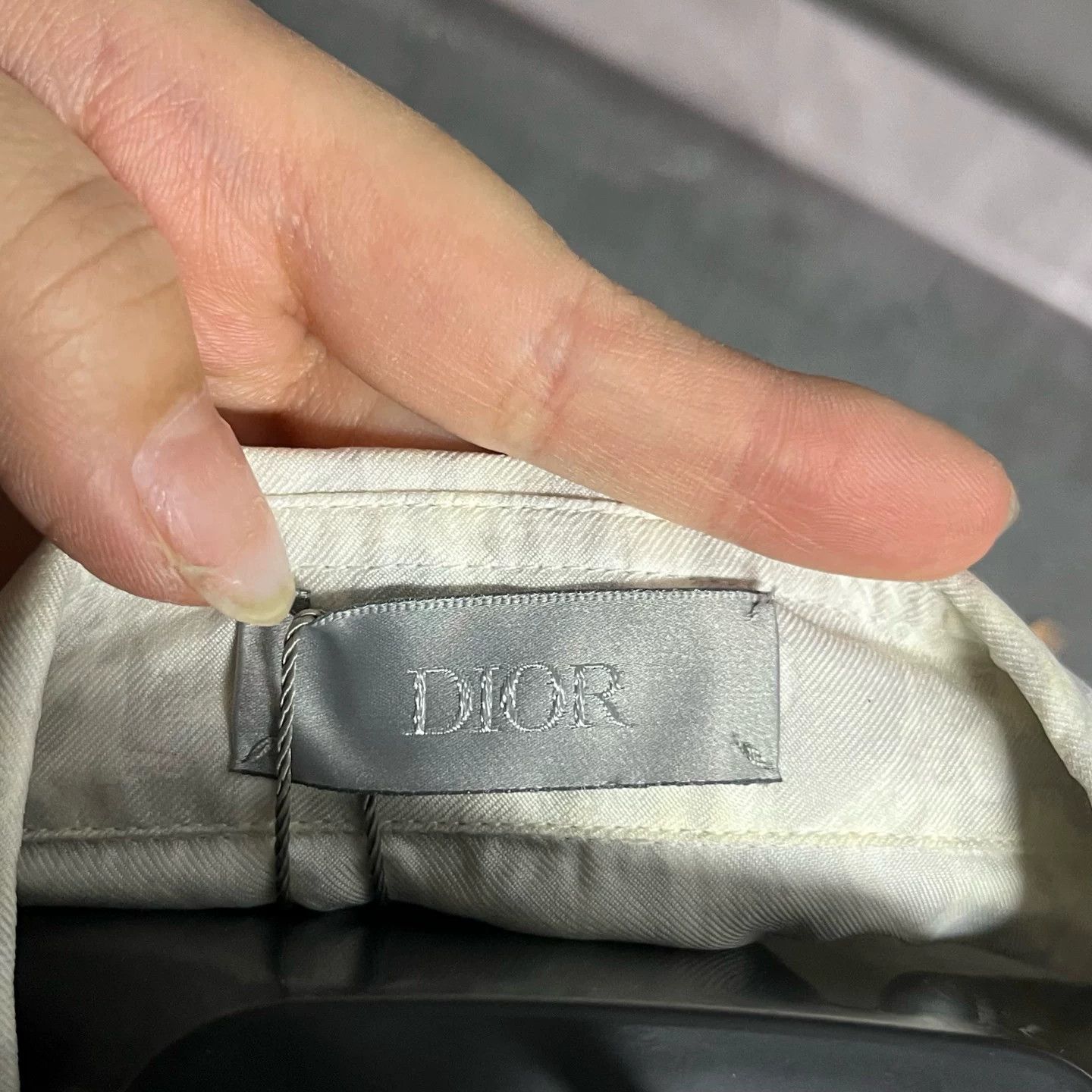 Dior Dior Oblique Print Silk Button Up Shirt 40 Size US M / EU 48-50 / 2 - 5 Thumbnail