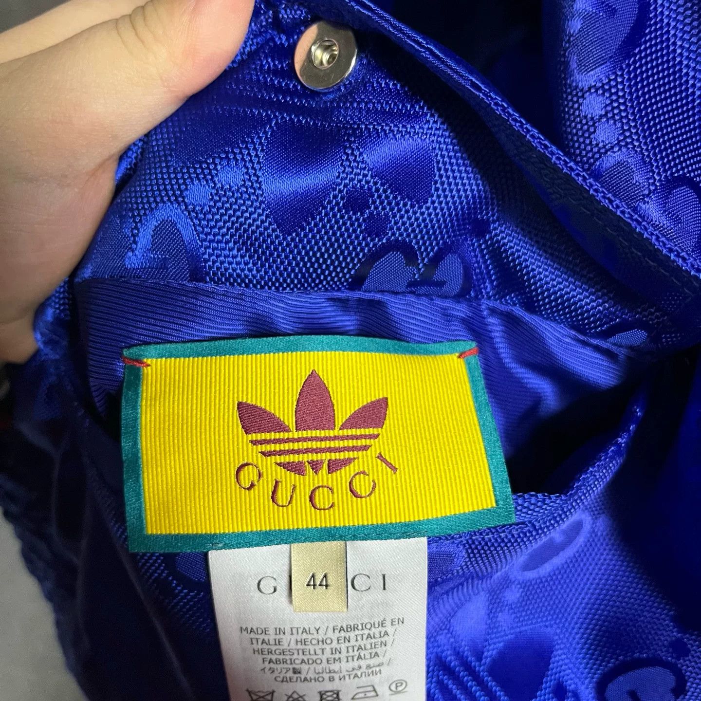 Gucci Gucci x Adidas Reversible Monogram Jacket Size 44 Size US S / EU 44-46 / 1 - 3 Thumbnail