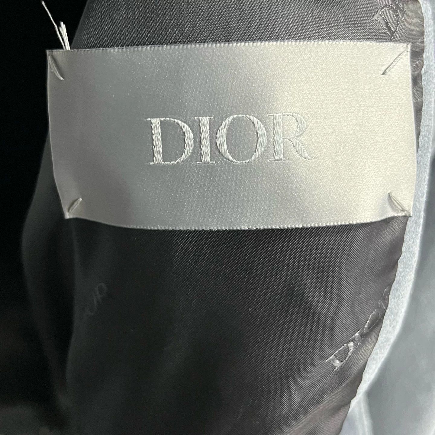 Dior Dior Blue Suede Trucker Jacket Size 48 Size US M / EU 48-50 / 2 - 5 Thumbnail