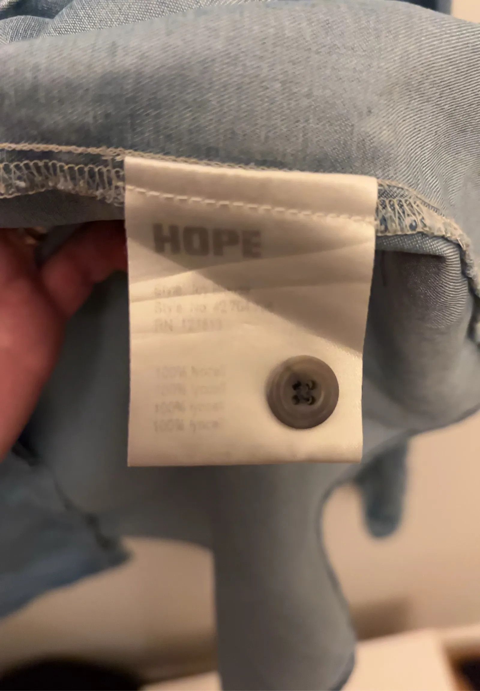 Hope Hope Shirt Size XS / US 0-2 / IT 36-38 - 3 Thumbnail